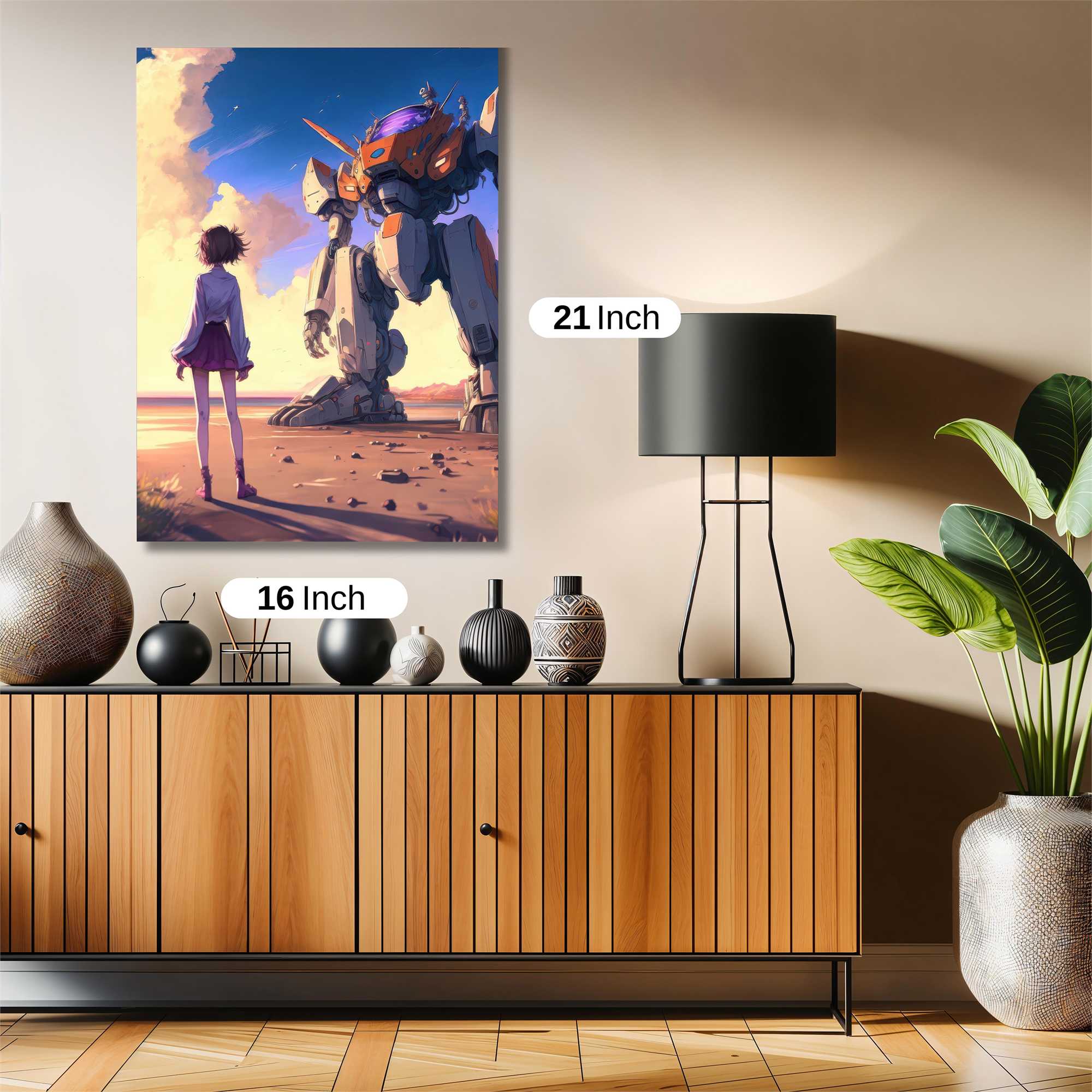 Gundam Serenity Safe Wall Magnetic / M