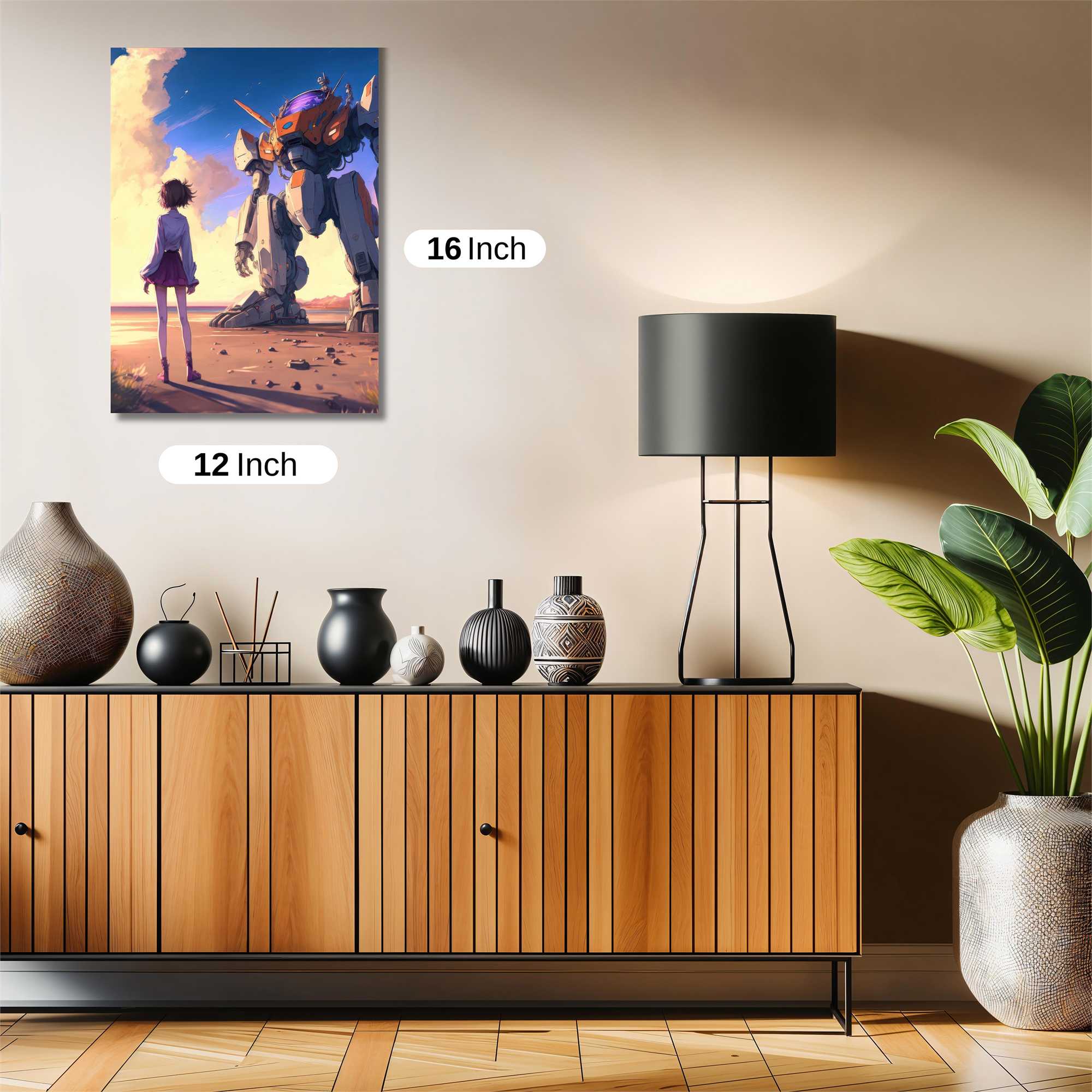 Gundam Serenity Safe Wall Magnetic / M