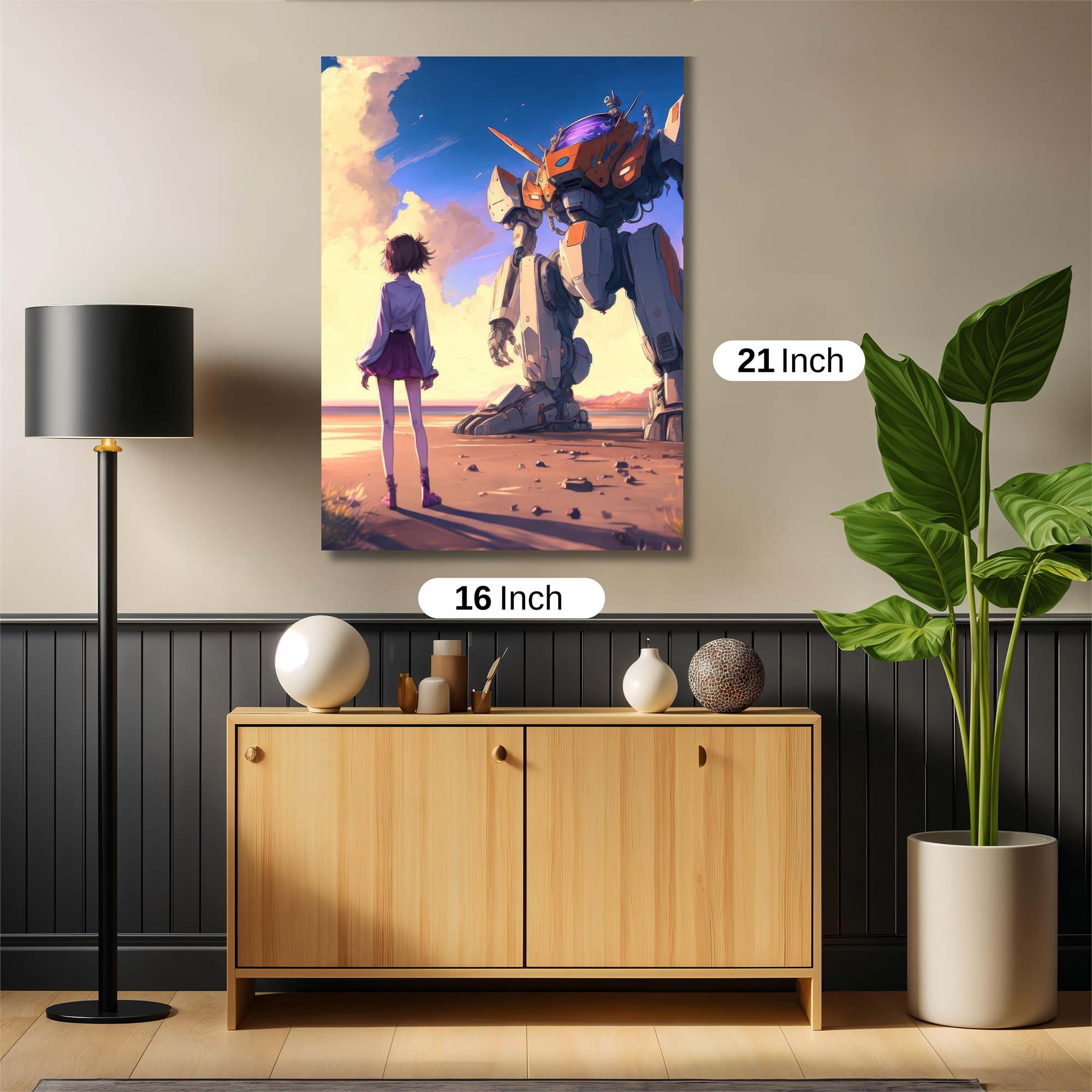 Gundam Serenity Safe Wall Magnetic / M