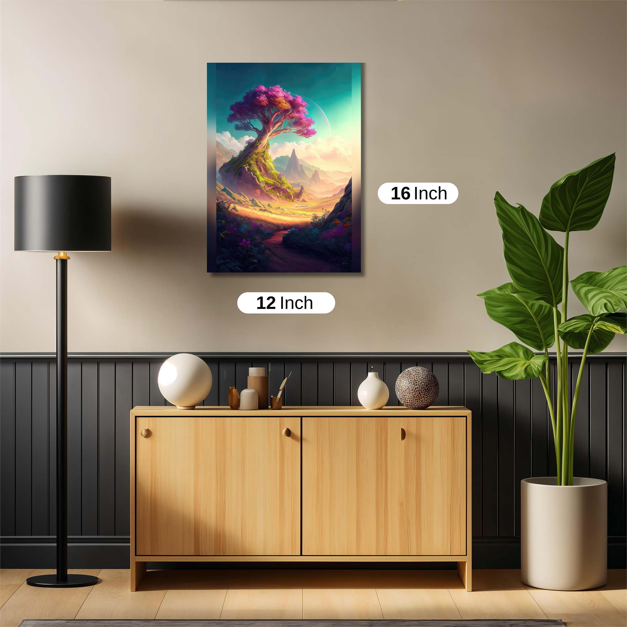 Dreamscape Serenity Safe Wall Magnetic / M