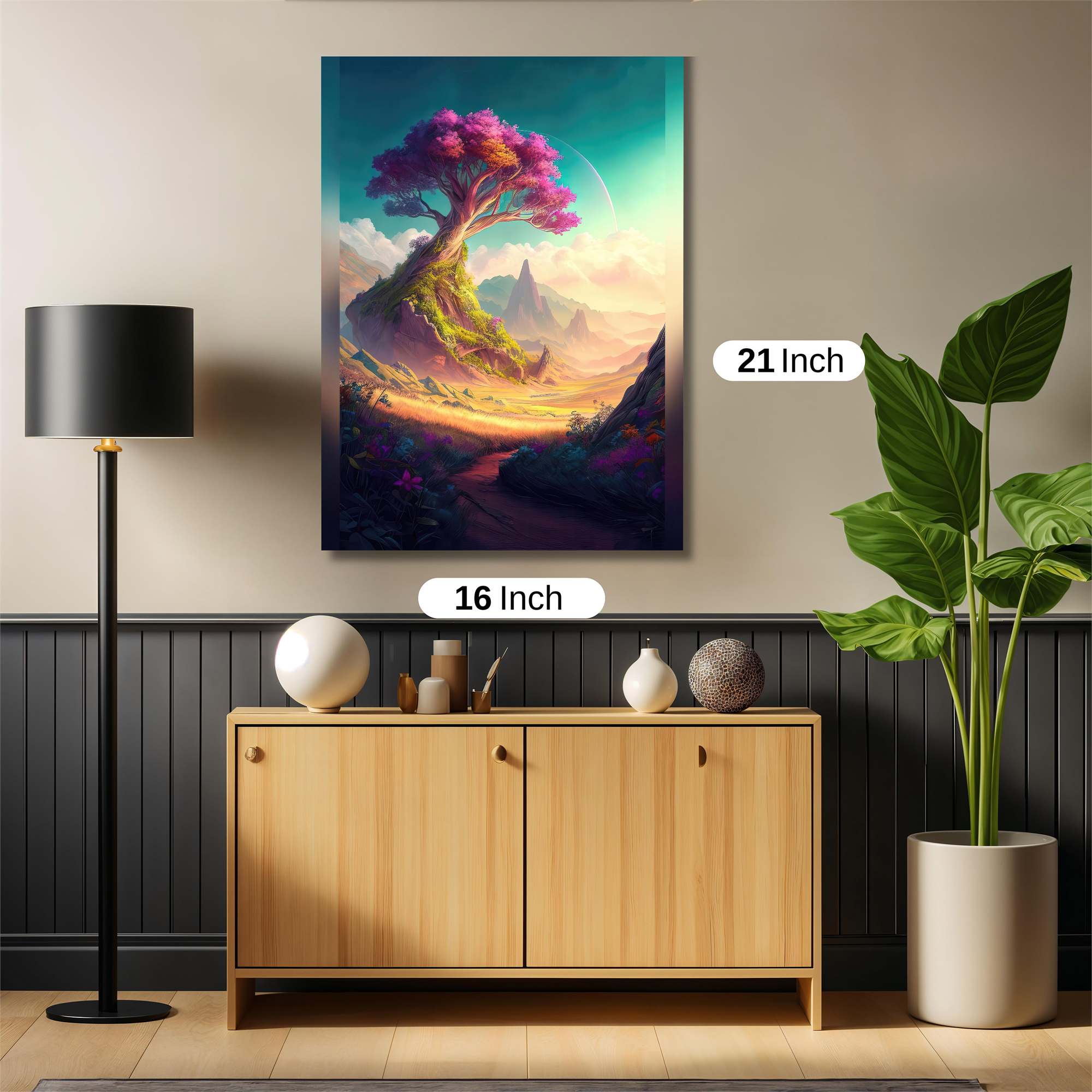 Dreamscape Serenity Safe Wall Magnetic / M