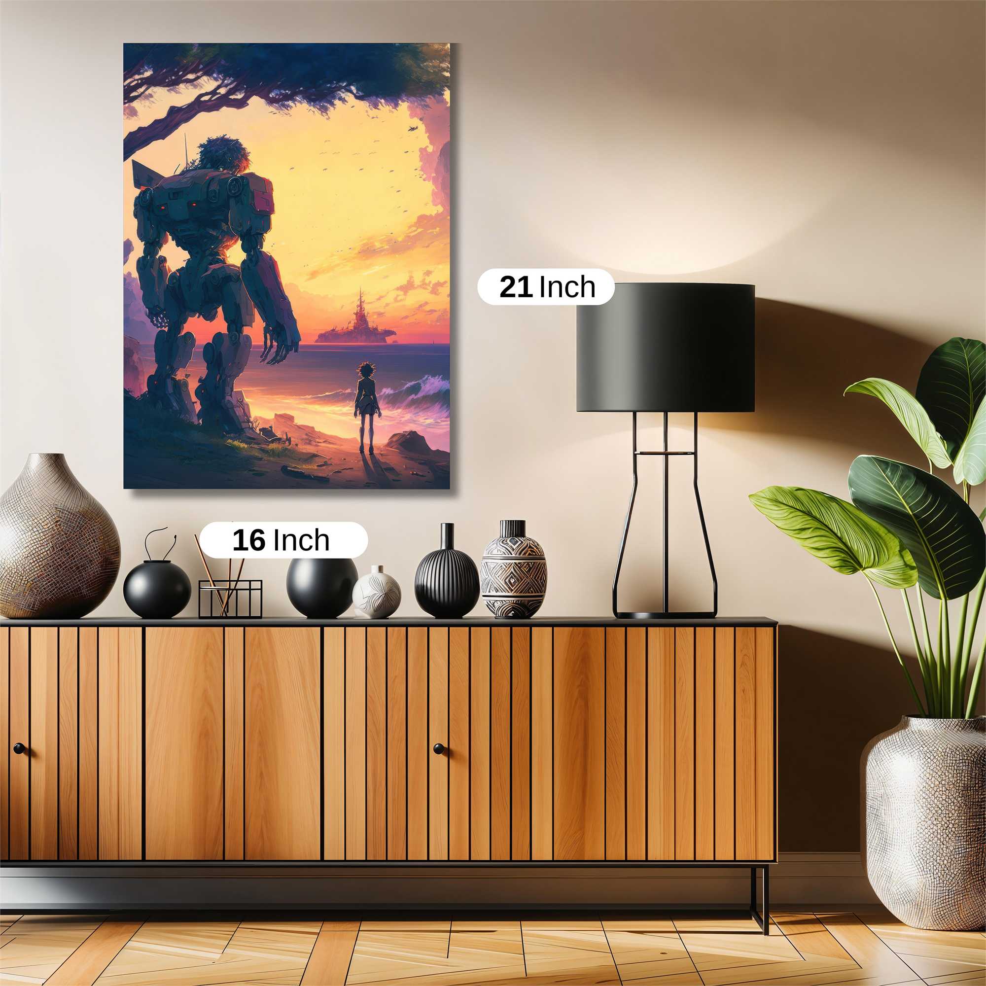 Robot Serenity Safe Wall Magnetic / M