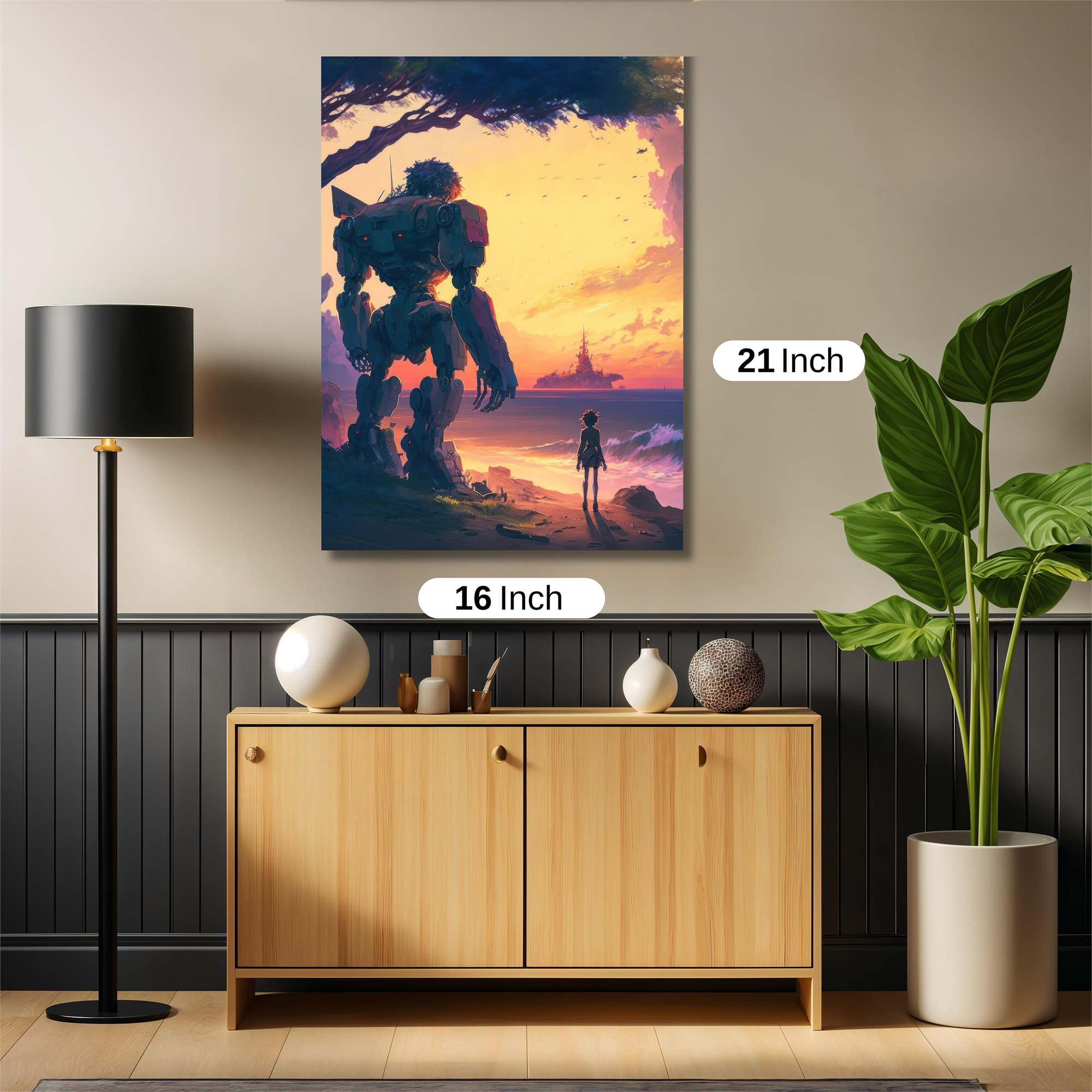 Robot Serenity Safe Wall Magnetic / M