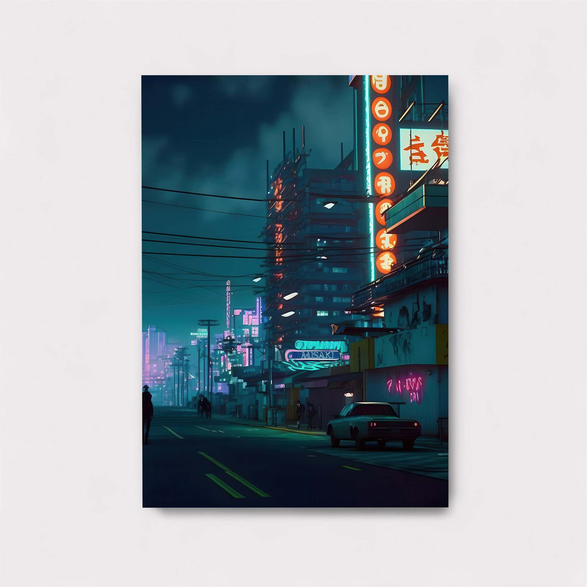 Neon Serenity Safe Wall Magnetic / M