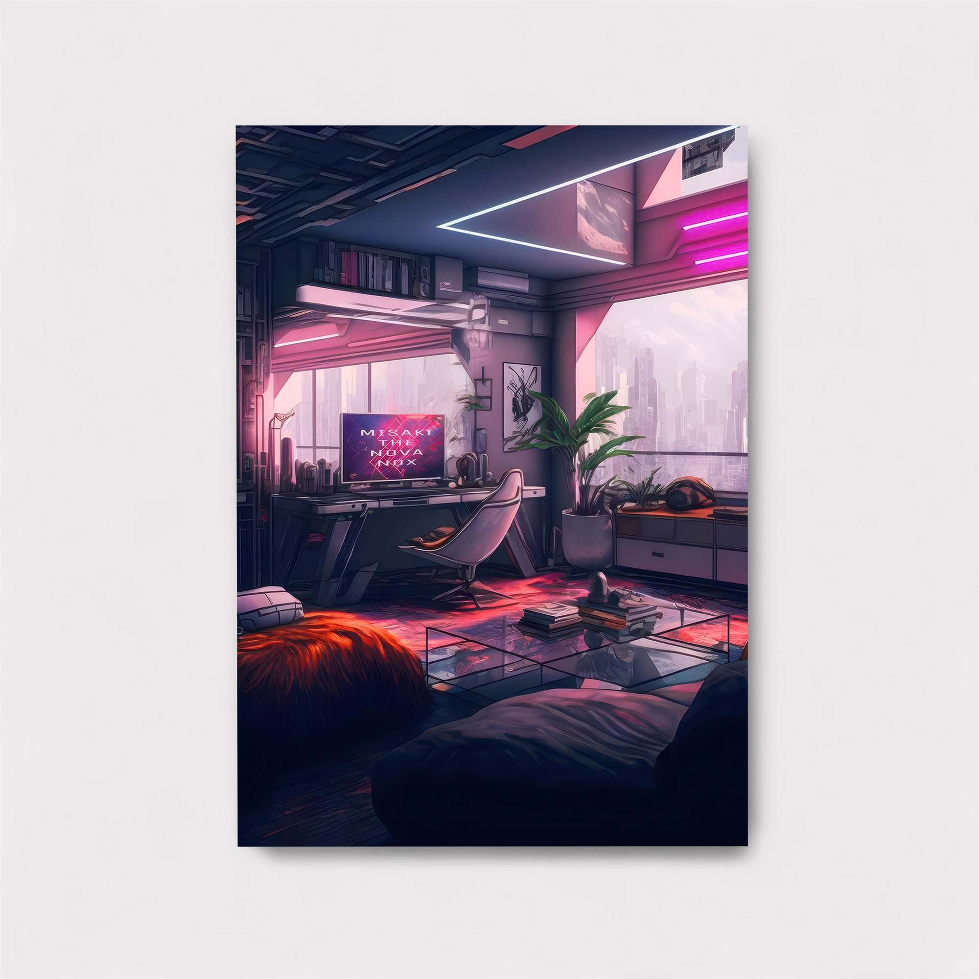 Cyber Serenity Safe Wall Magnetic / M