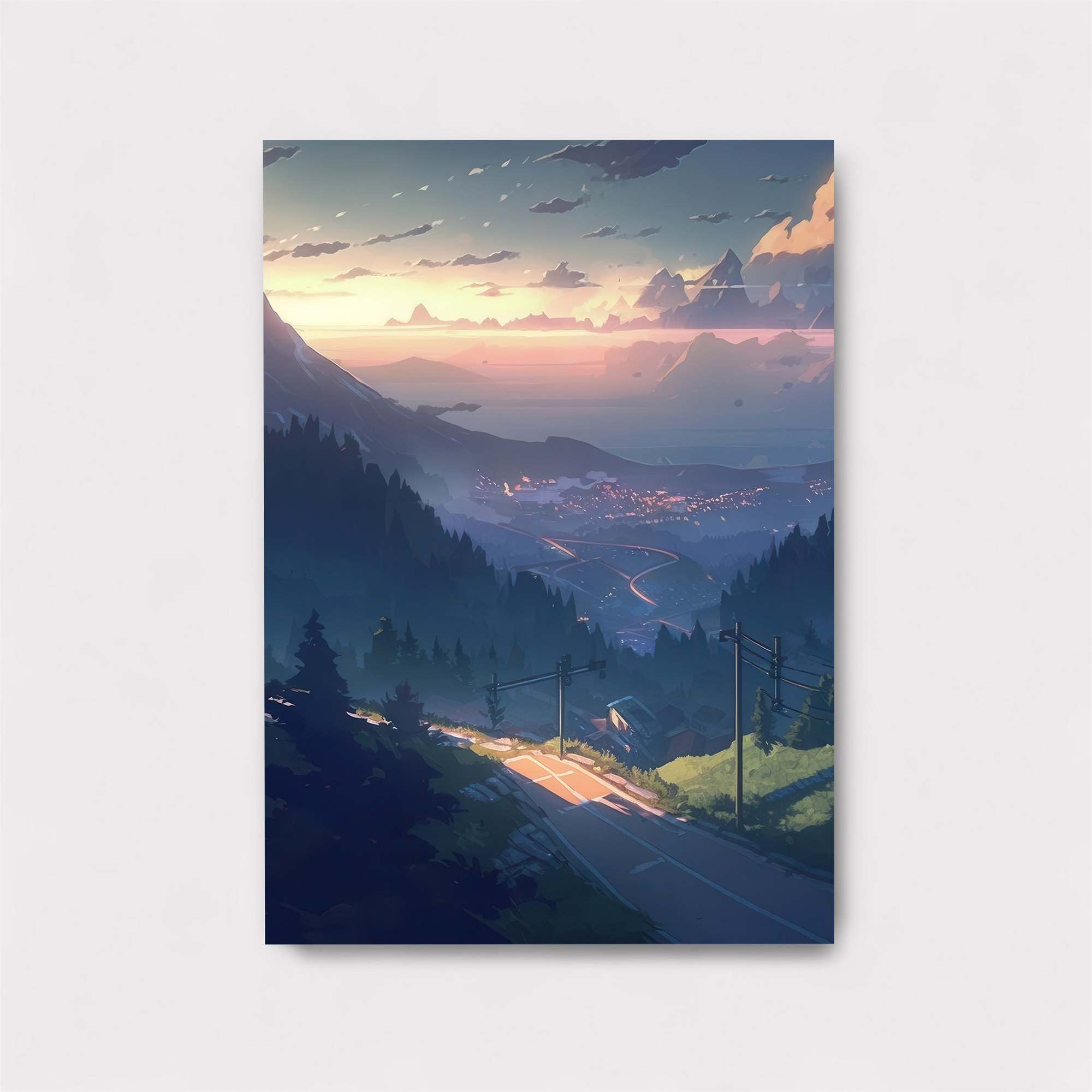 Sunset Serenity Safe Wall Magnetic / M