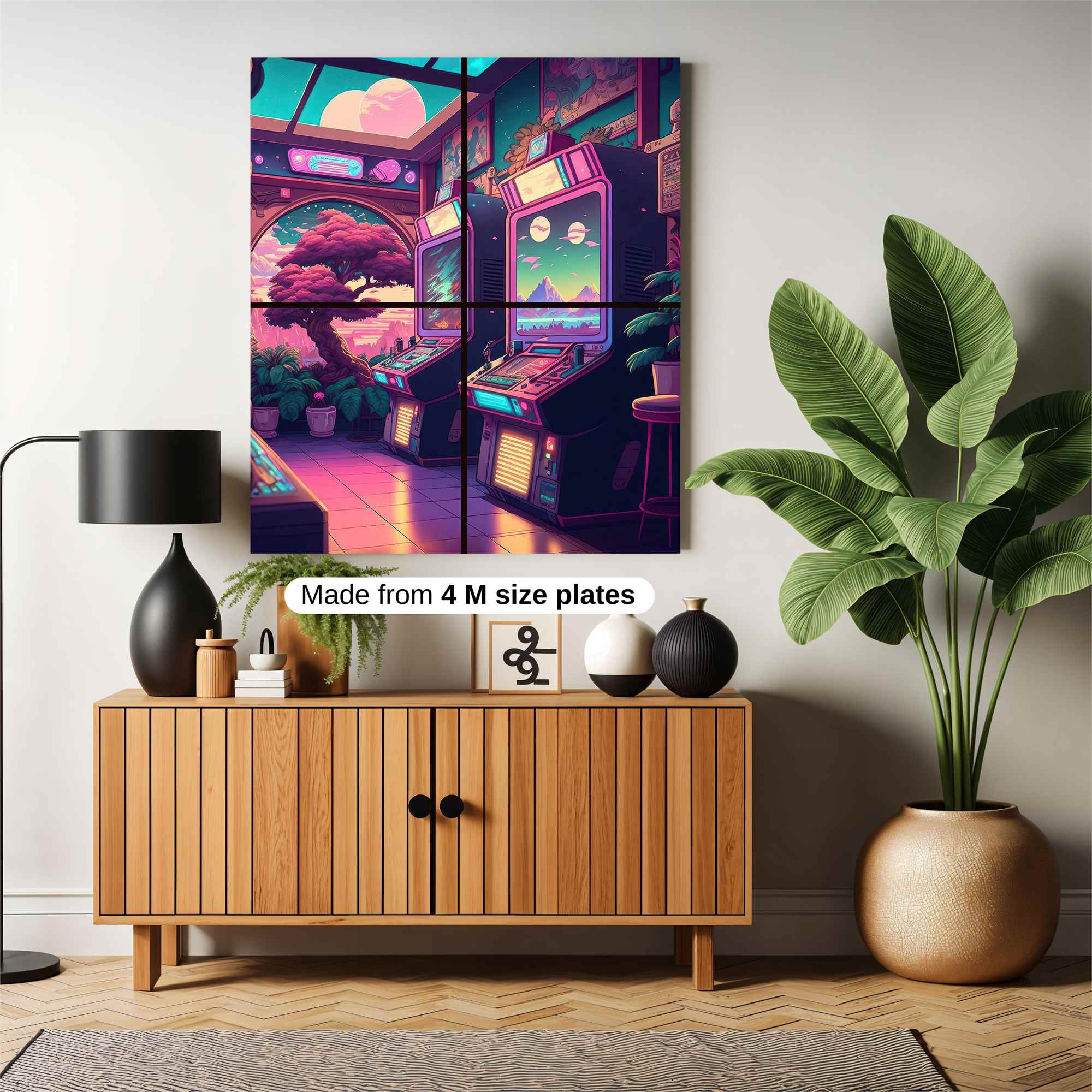 Arcade Dreamscape Safe Wall Magnetic / M