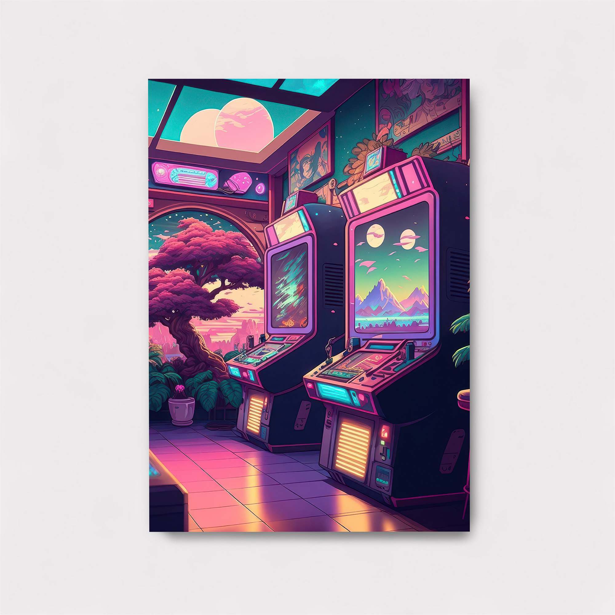 Arcade Dreamscape Safe Wall Magnetic / M