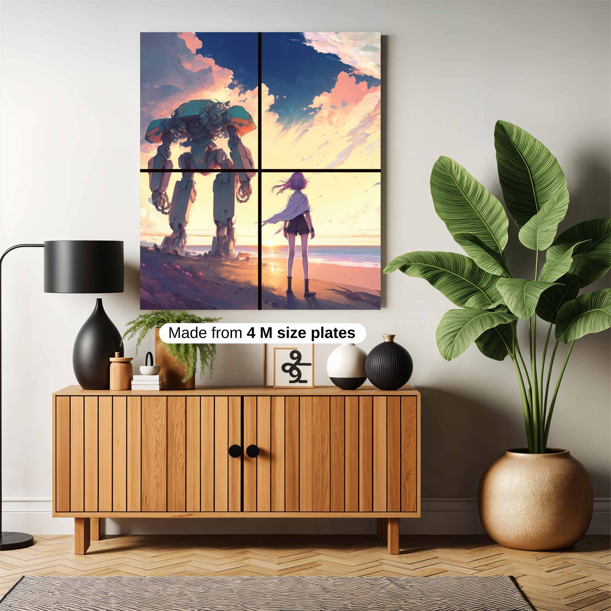 Robot Serenity Safe Wall Magnetic / M