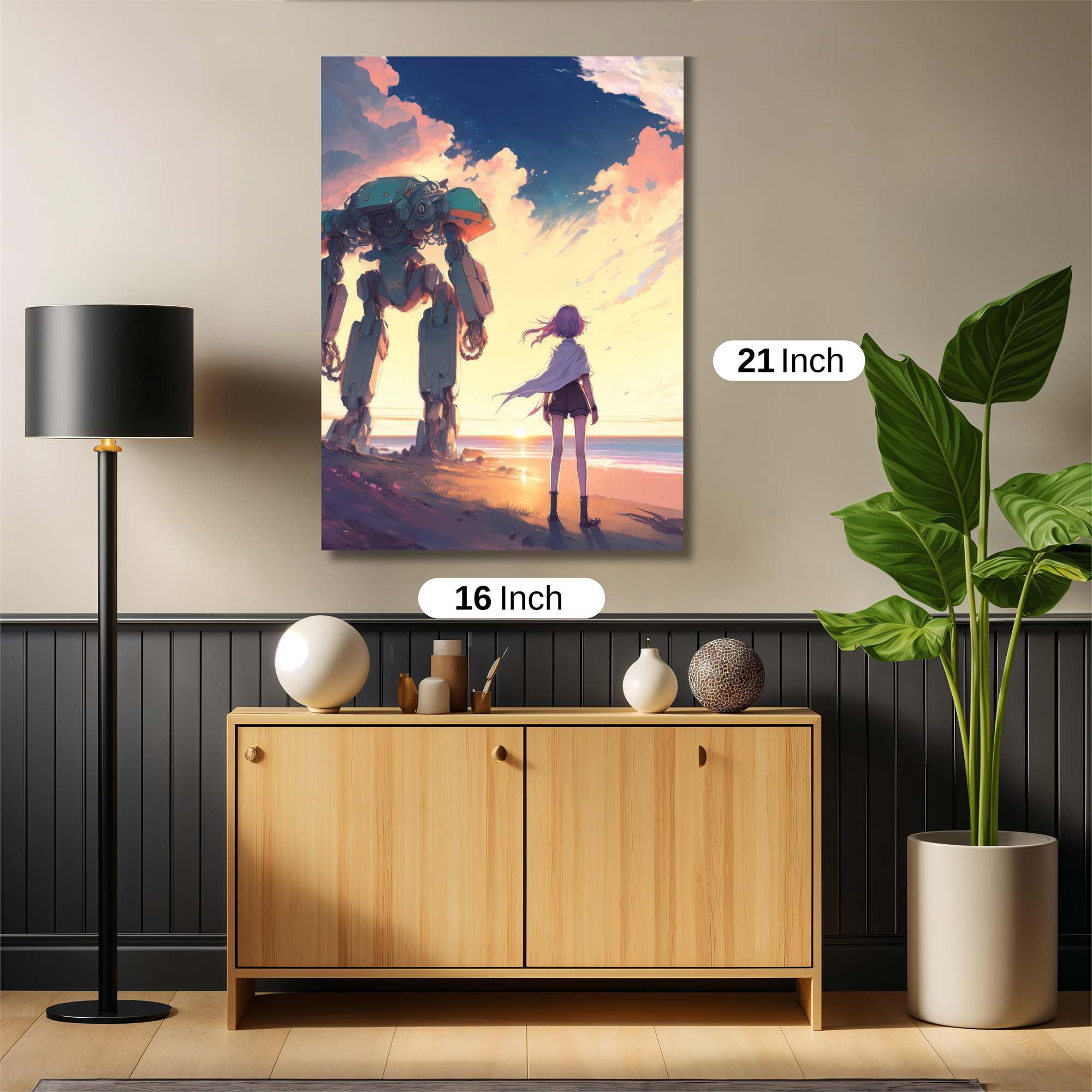 Robot Serenity Safe Wall Magnetic / M