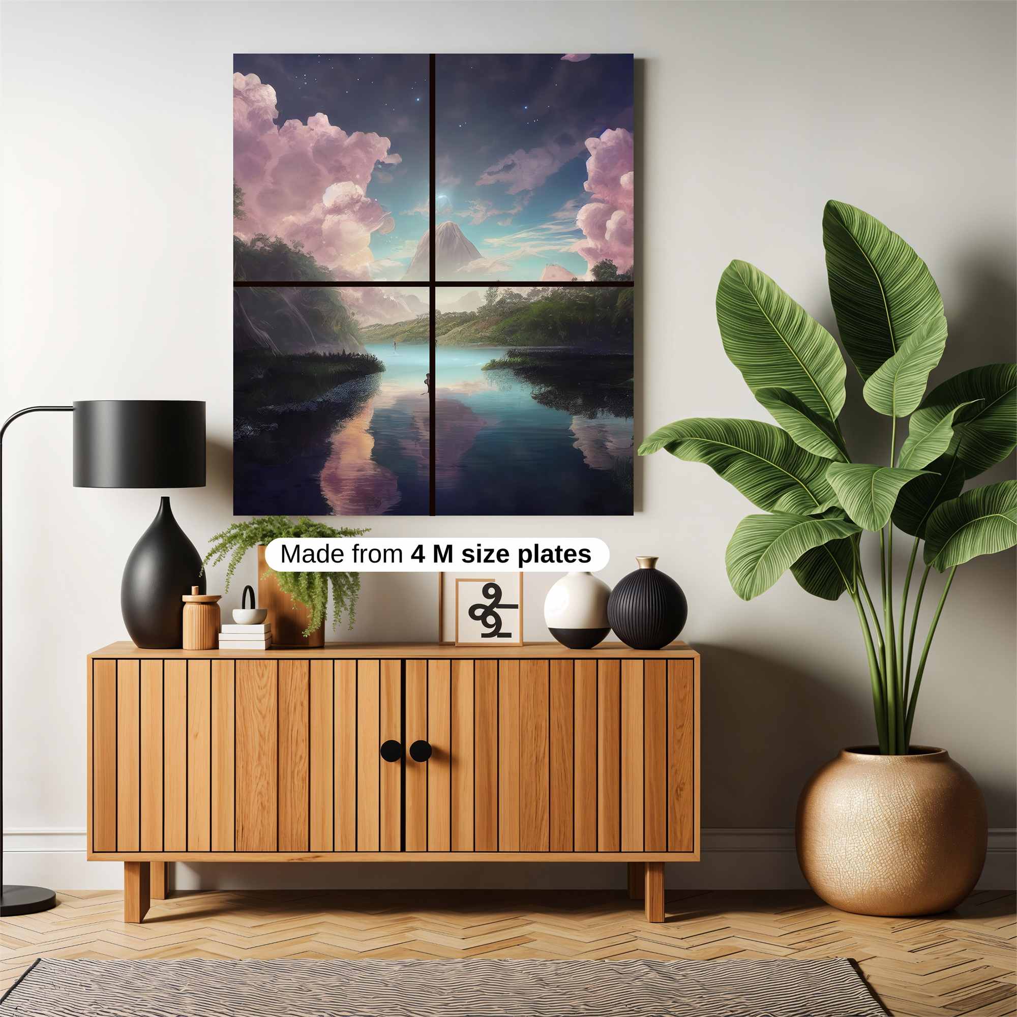 Mountain Serenity Safe Wall Magnetic / M