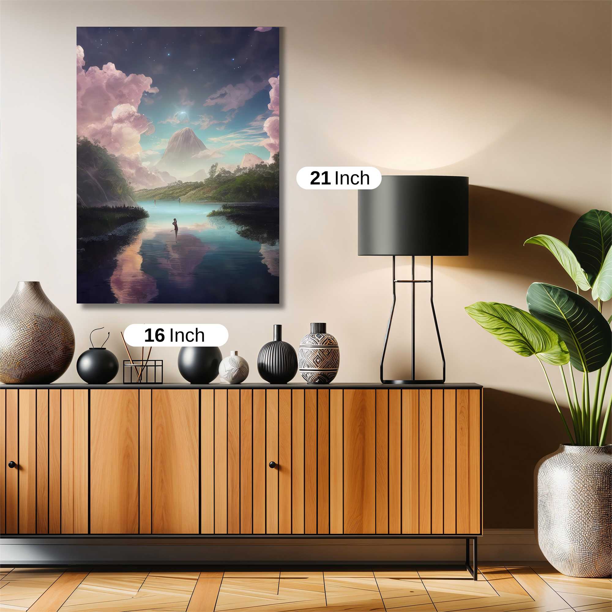 Mountain Serenity Safe Wall Magnetic / M