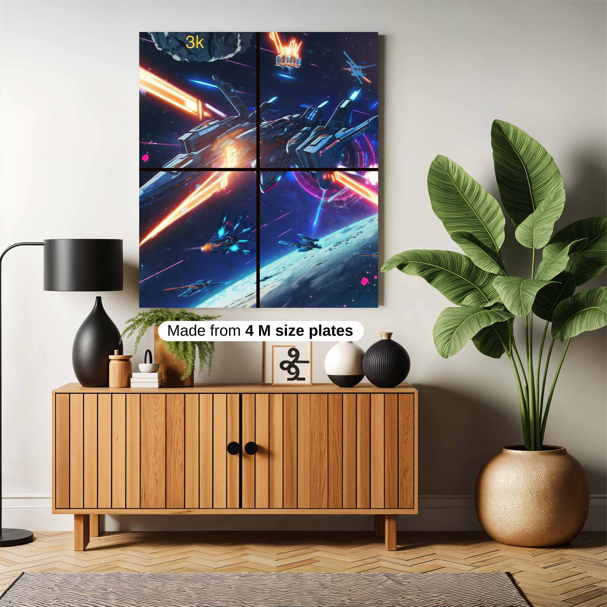 Galactic Frenzy Safe Wall Magnetic / M