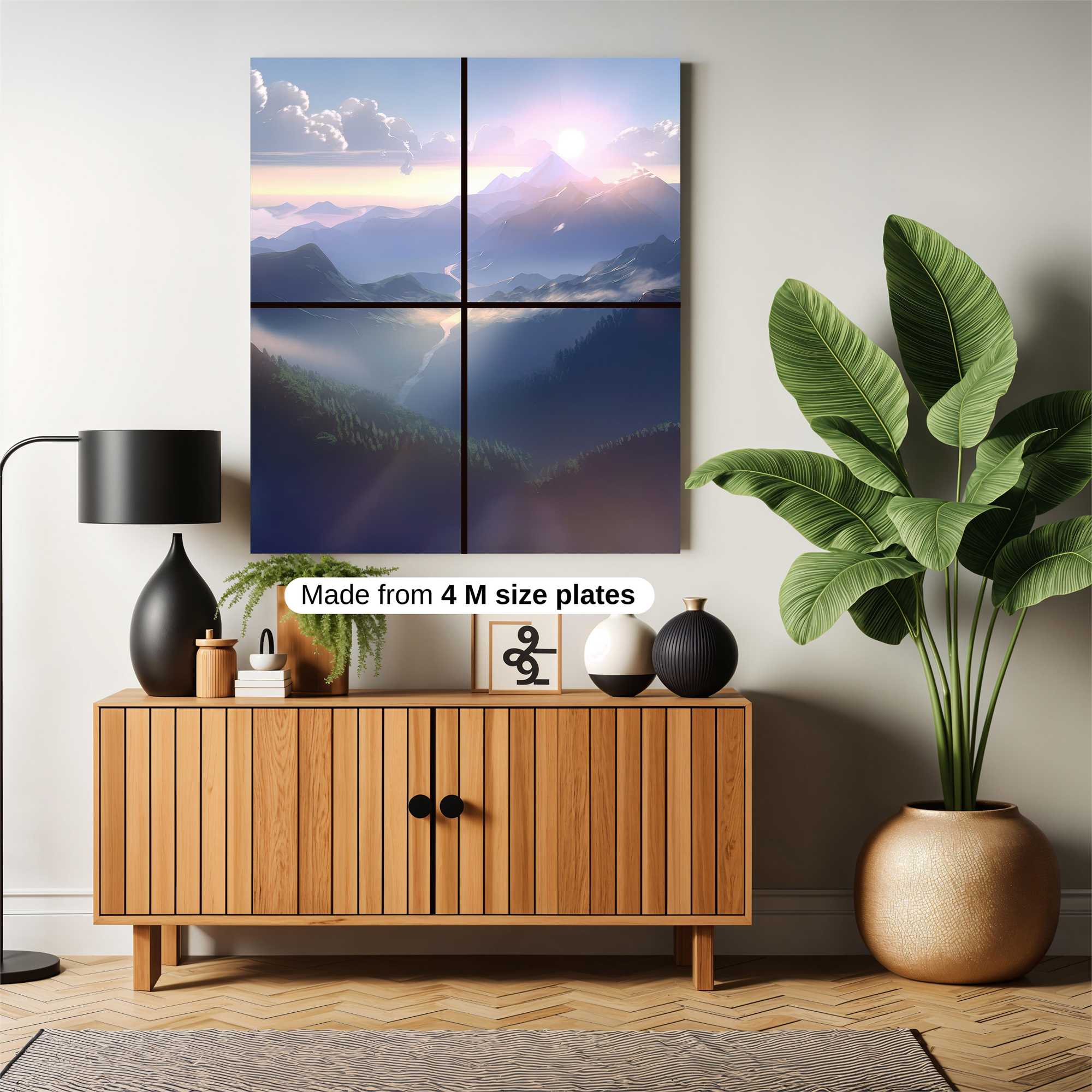 Sunrise Serenity Safe Wall Magnetic / M