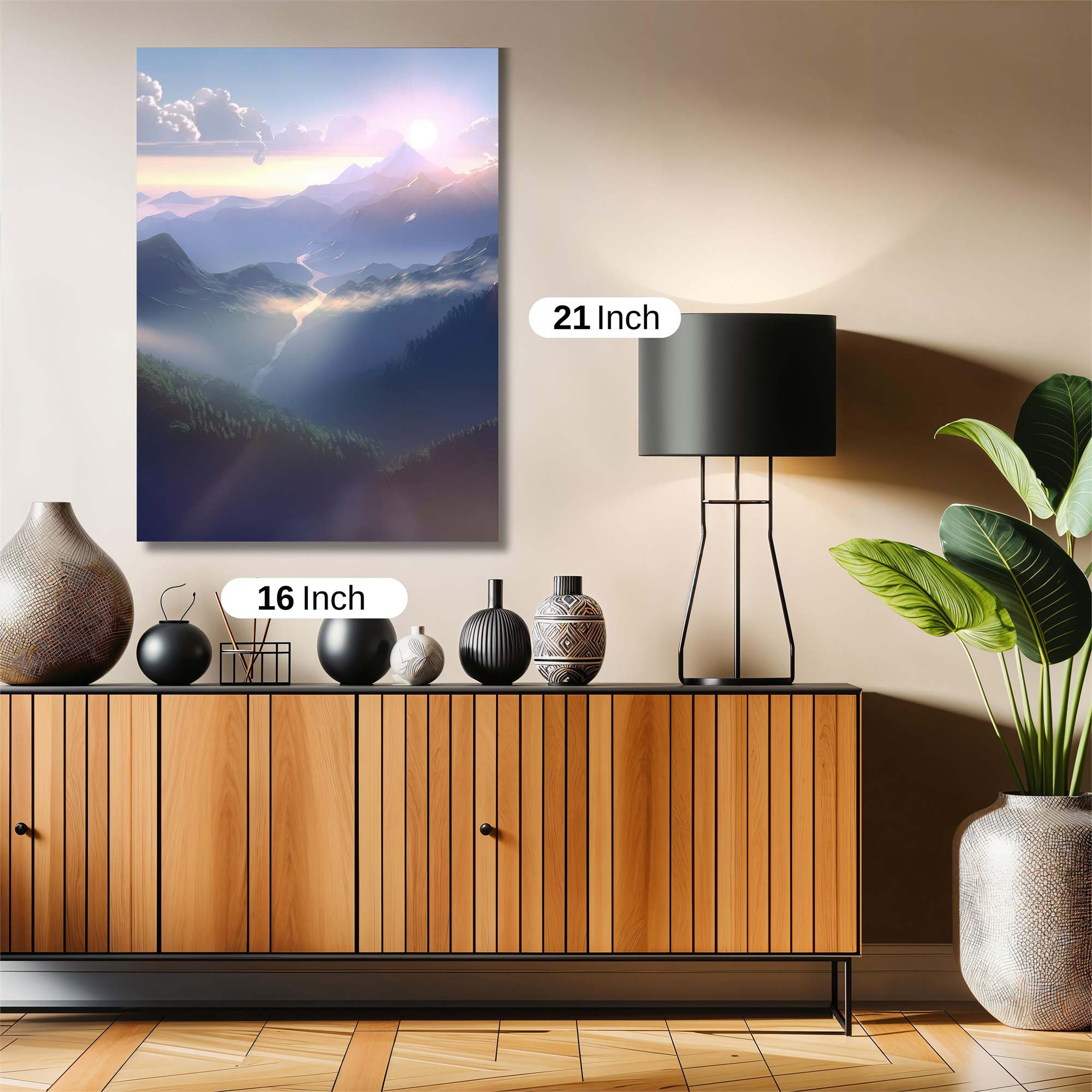 Sunrise Serenity Safe Wall Magnetic / M