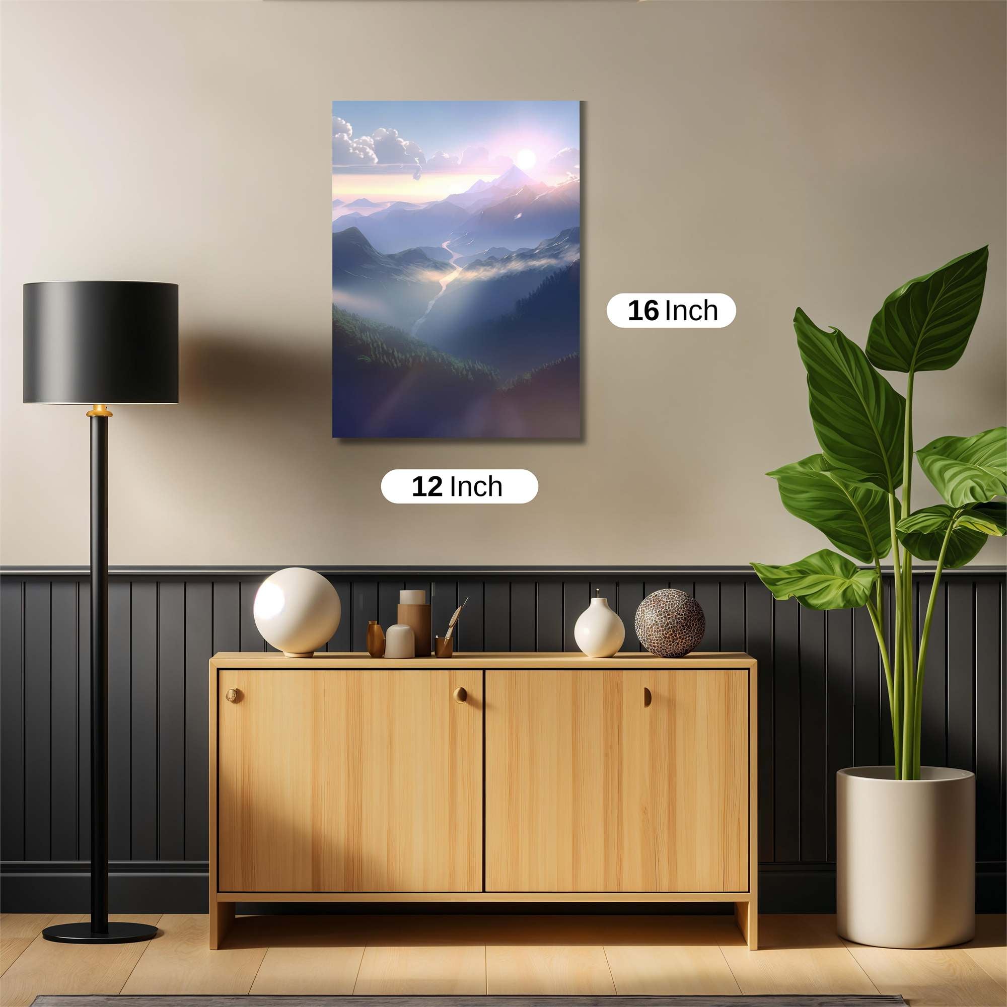 Sunrise Serenity Safe Wall Magnetic / M
