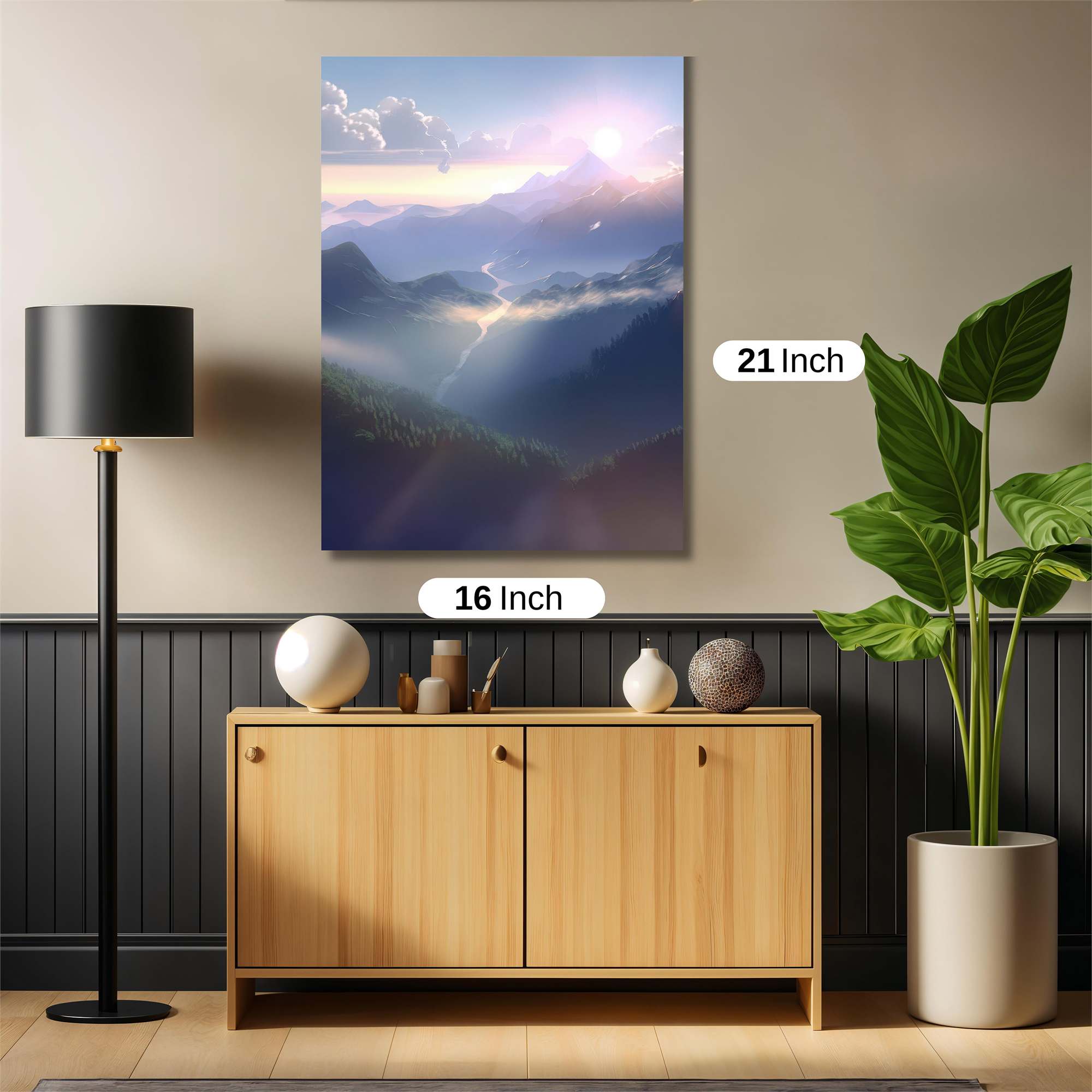 Sunrise Serenity Safe Wall Magnetic / M