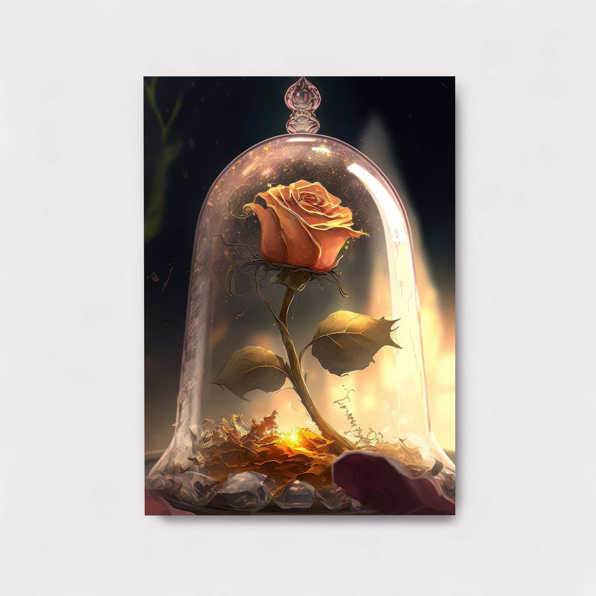 Enchanted Rose Safe Wall Magnetic / M