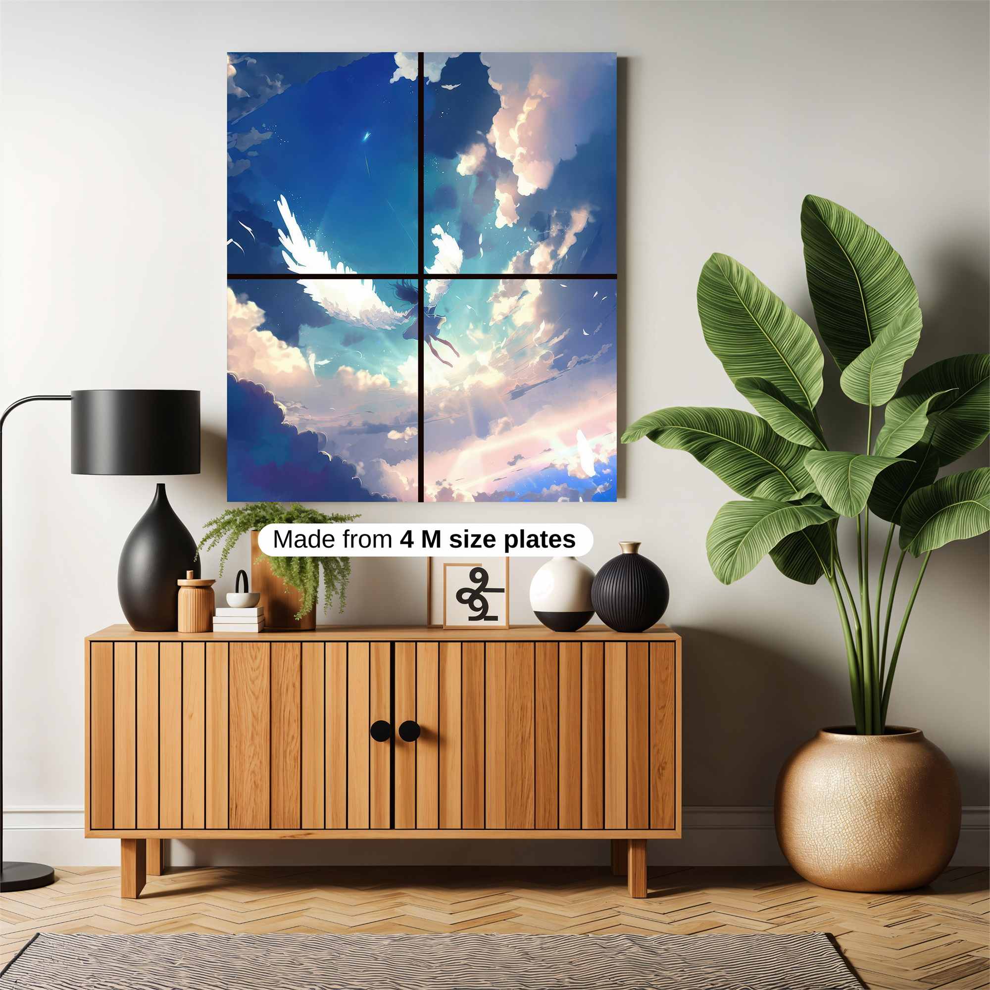 Angel's Ascent Safe Wall Magnetic / M