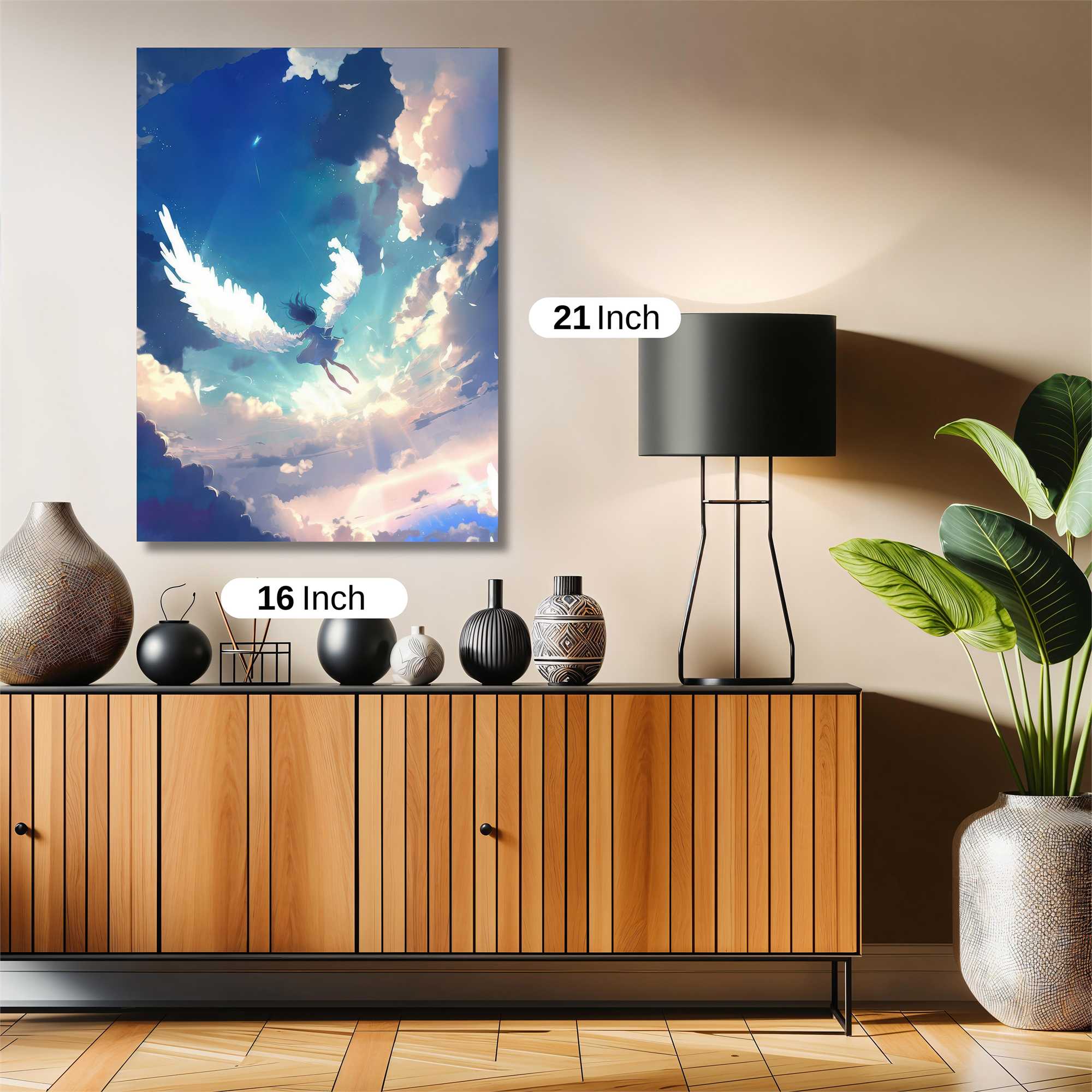 Angel's Ascent Safe Wall Magnetic / M