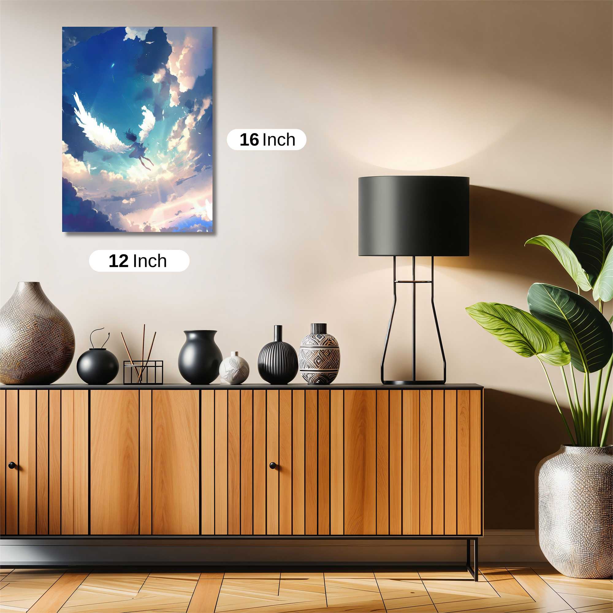 Angel's Ascent Safe Wall Magnetic / M