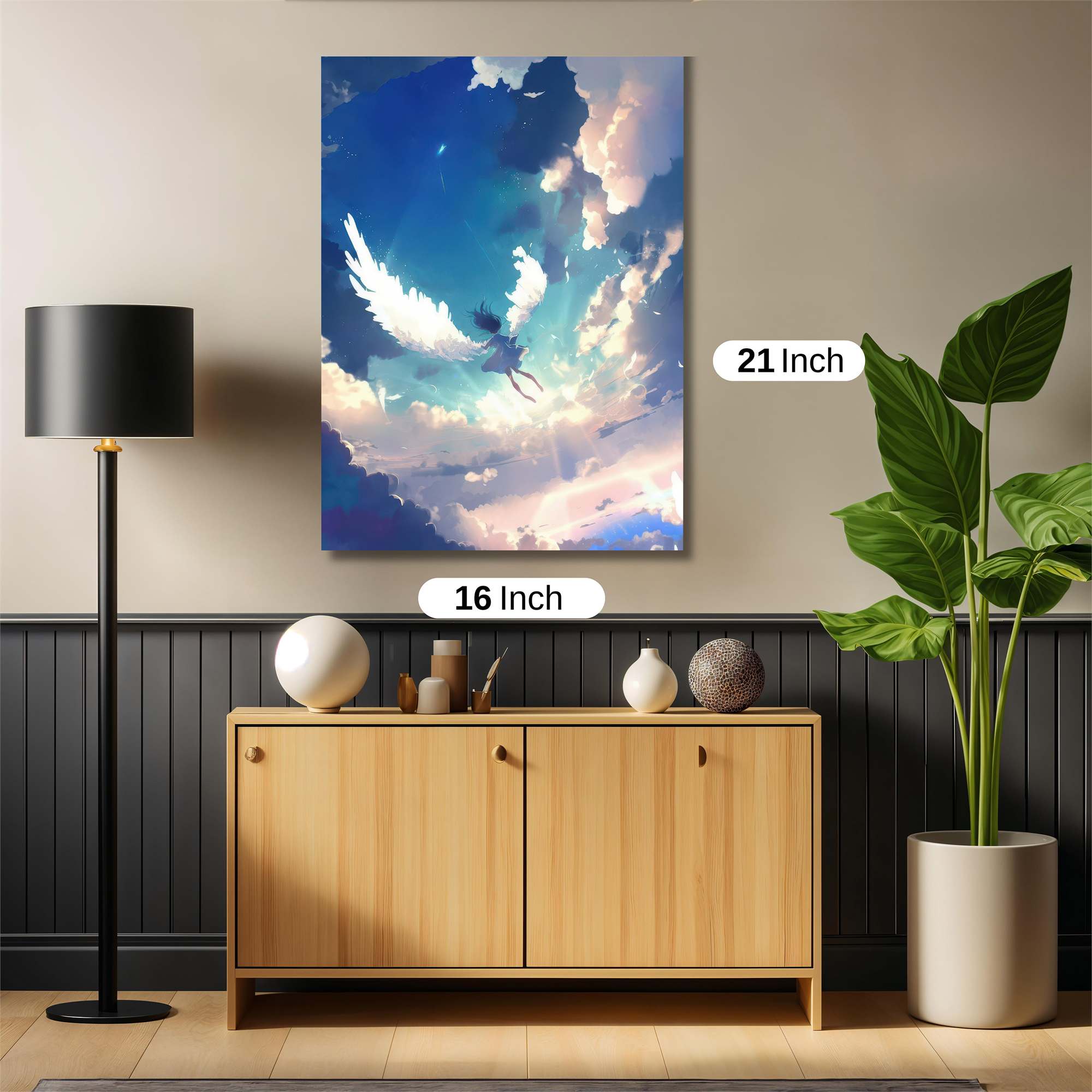 Angel's Ascent Safe Wall Magnetic / M