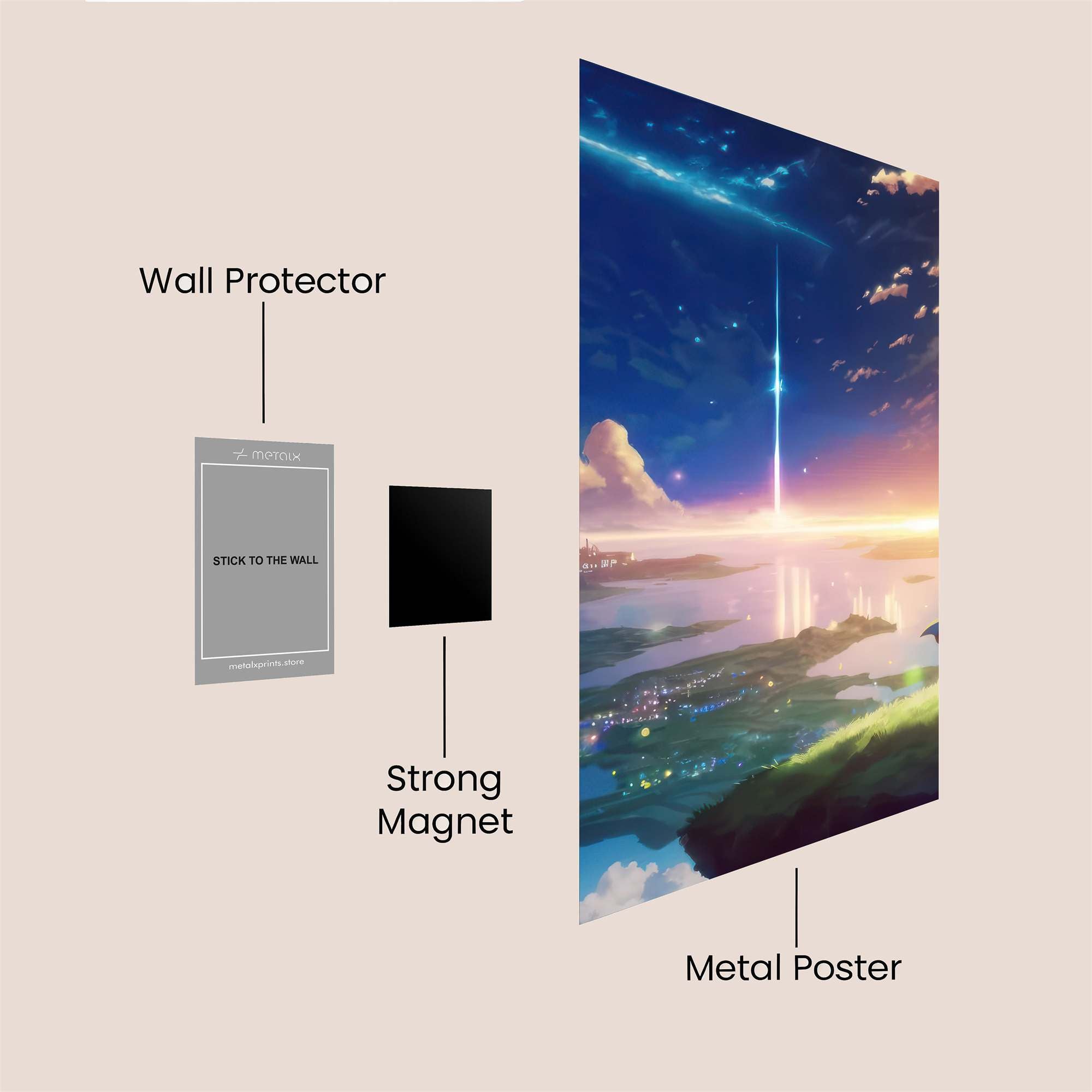 Fae Serenity Safe Wall Magnetic / M