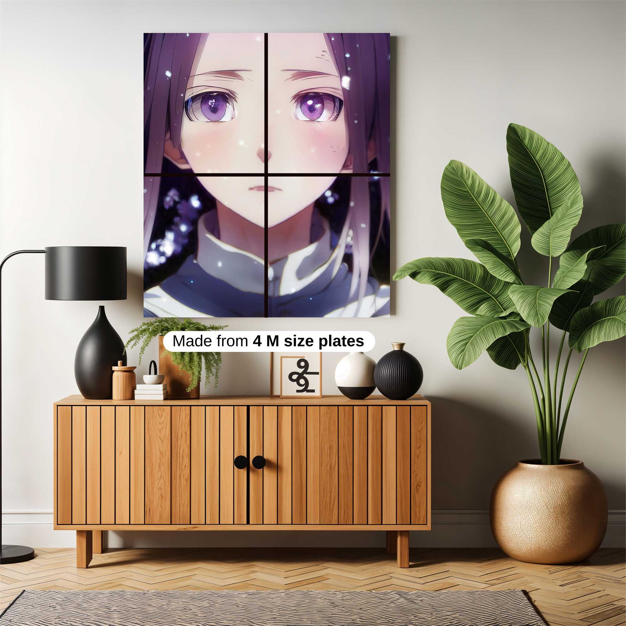 Violet Serene Safe Wall Magnetic / M