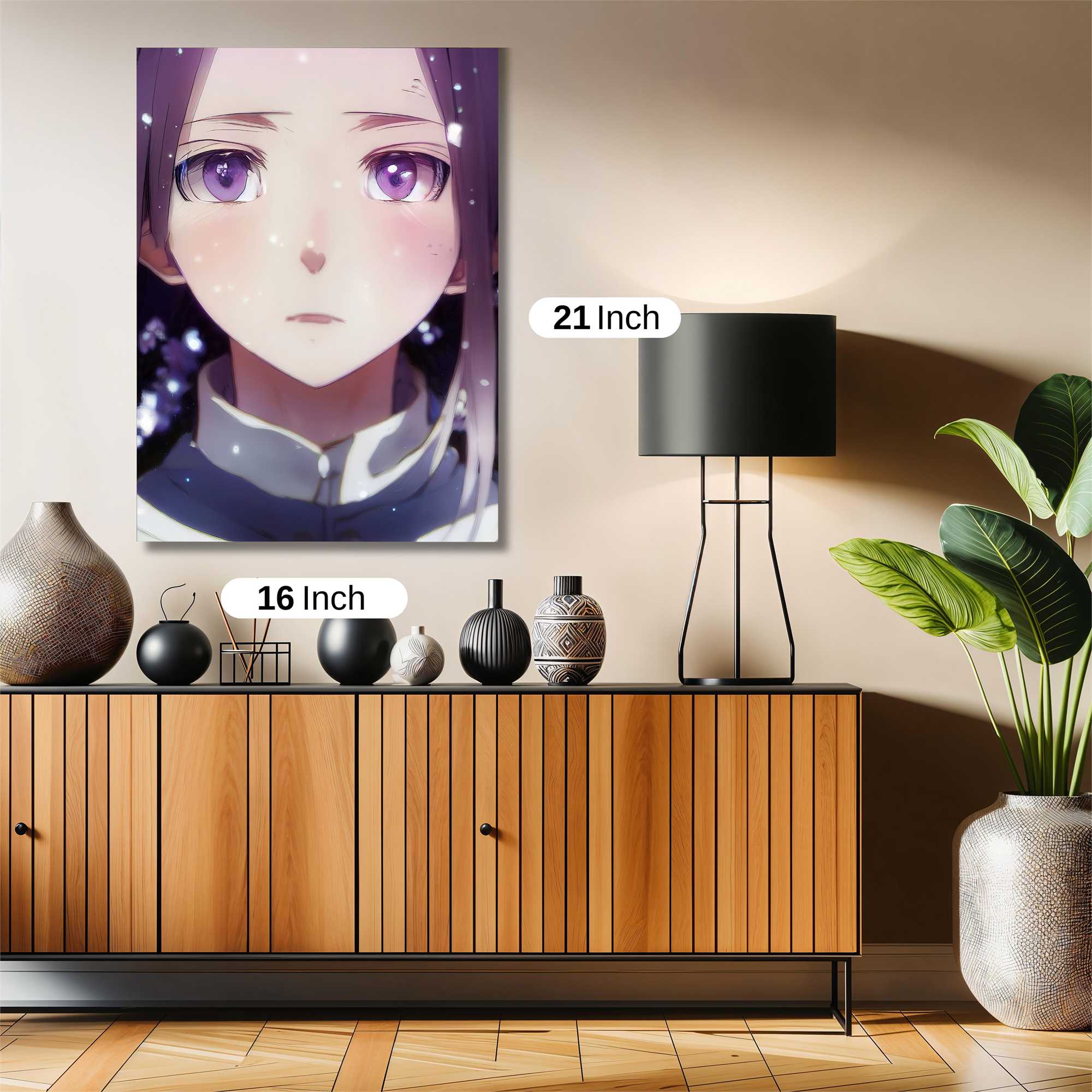 Violet Serene Safe Wall Magnetic / M