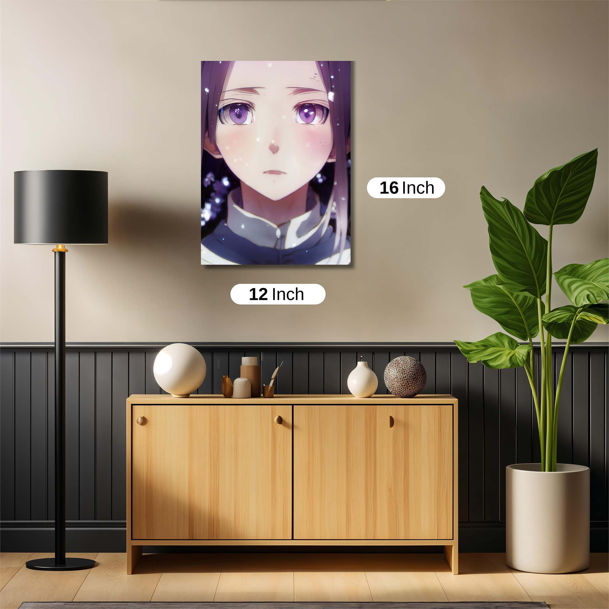 Violet Serene Safe Wall Magnetic / M