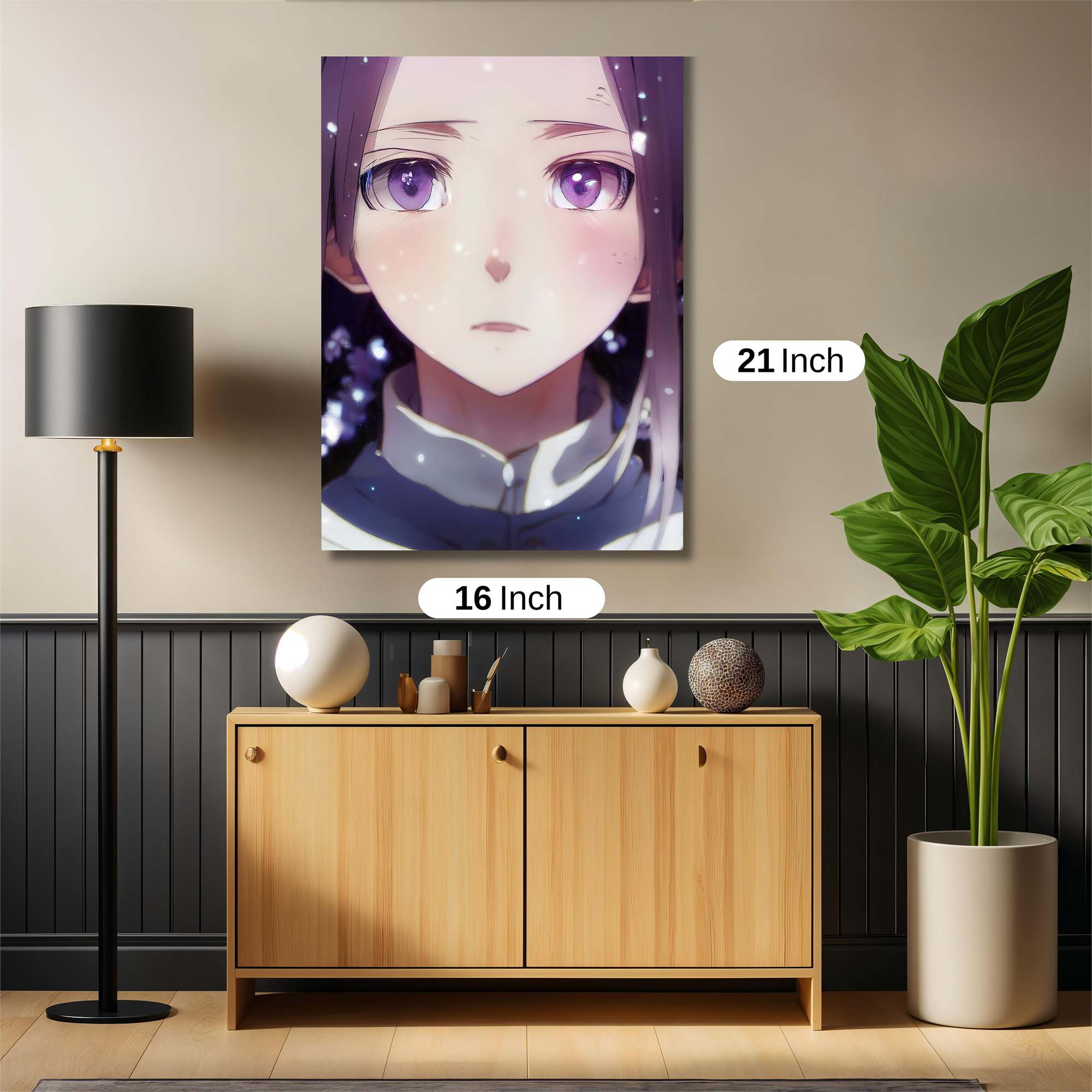 Violet Serene Safe Wall Magnetic / M