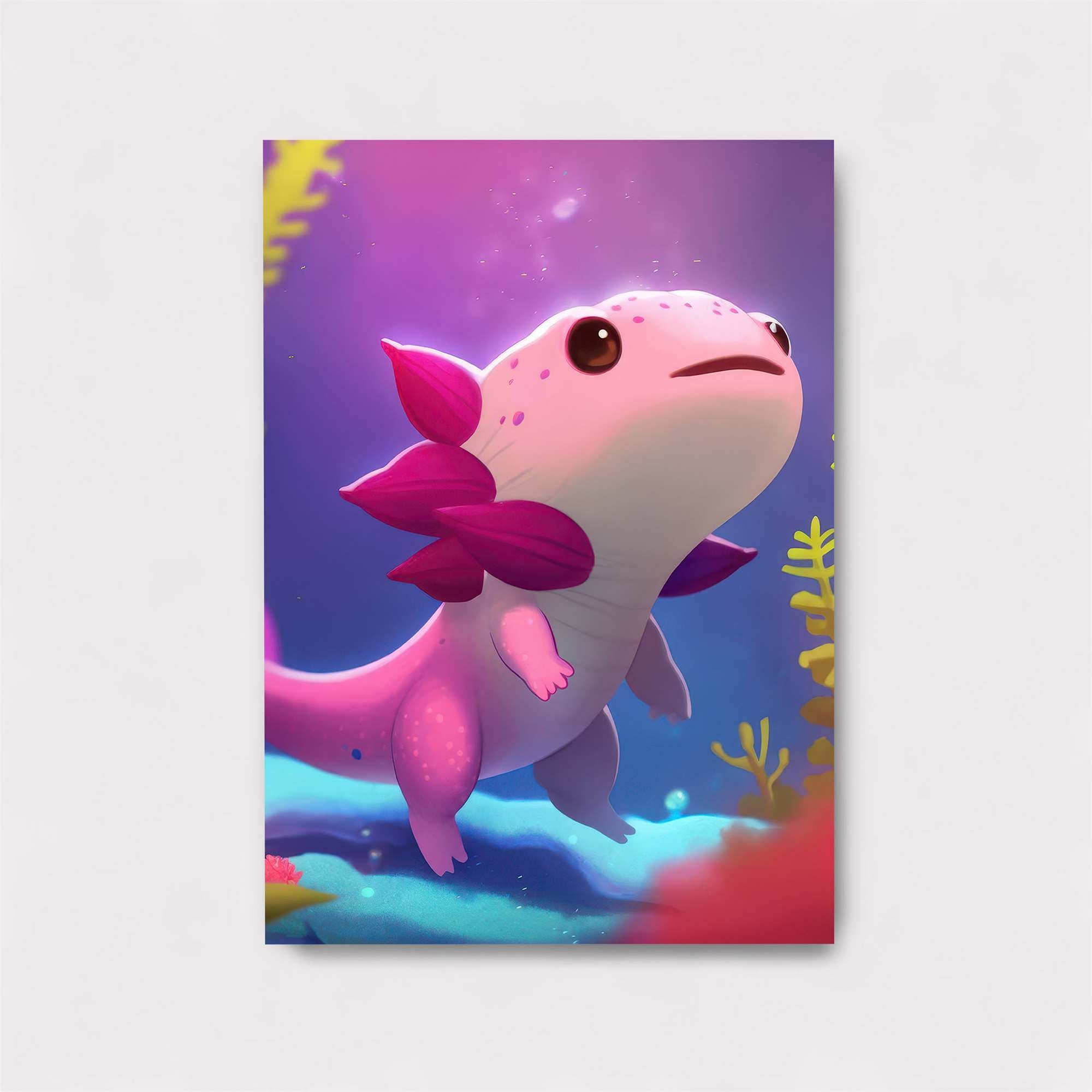 Axolotl Bliss Safe Wall Magnetic / M