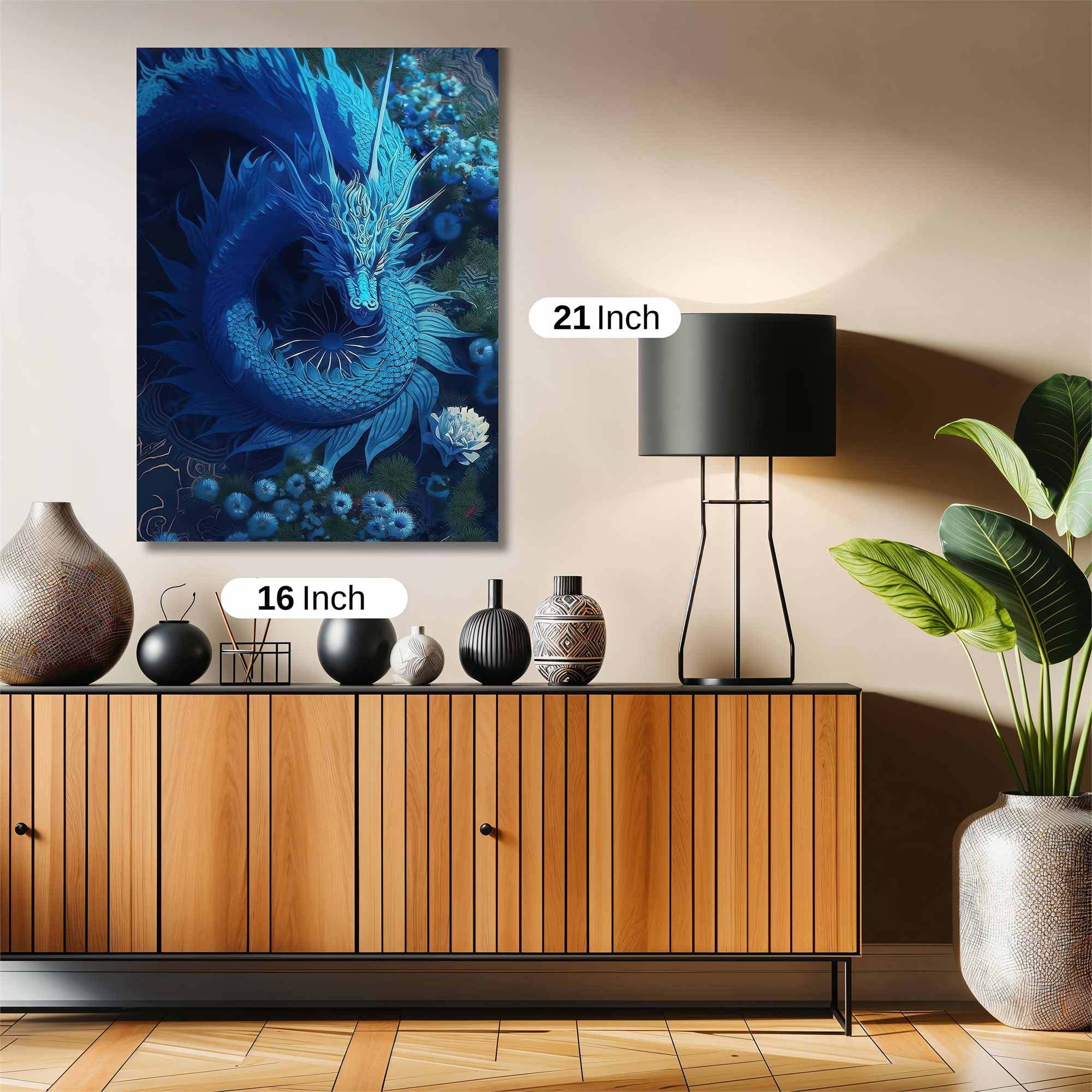 Azure Serenity Safe Wall Magnetic / M