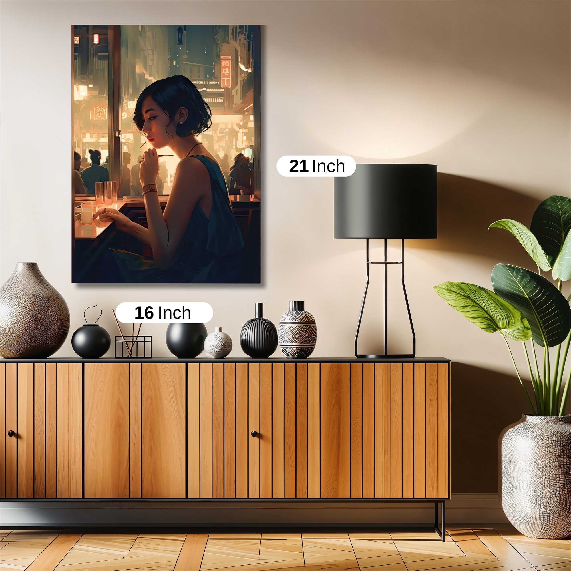 Neon Solitude Safe Wall Magnetic / M