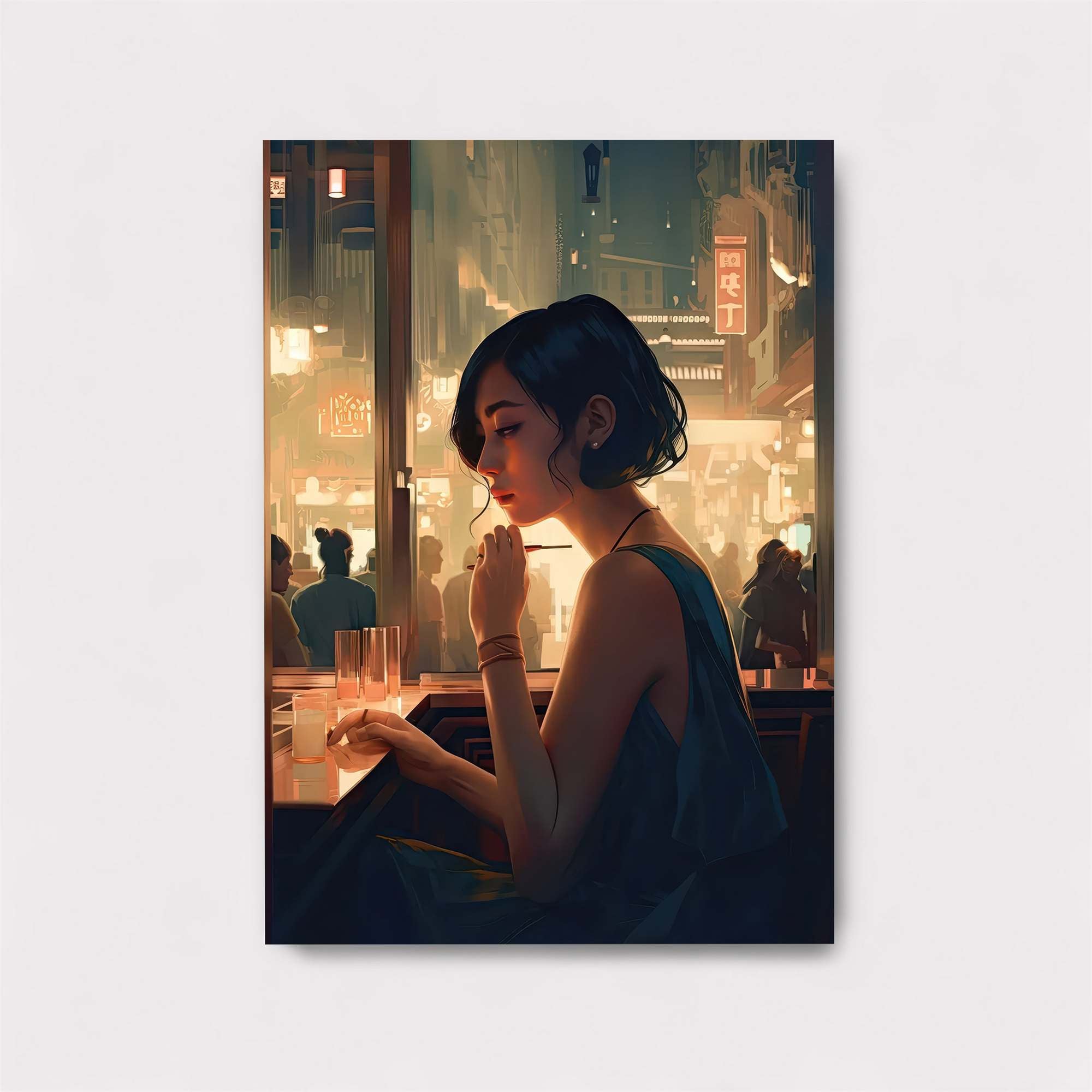 Neon Solitude Safe Wall Magnetic / M