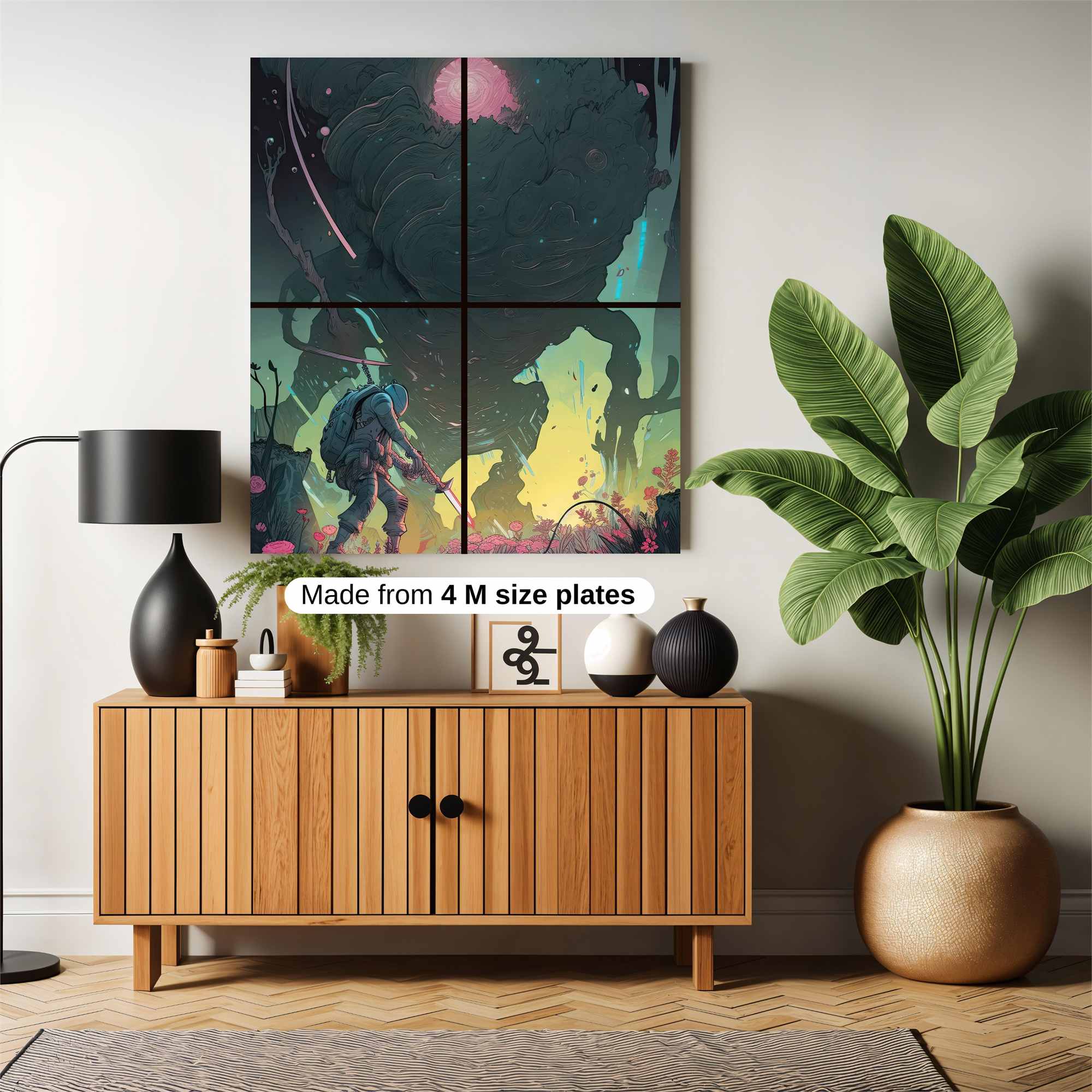 Alien Enigma Safe Wall Magnetic / M