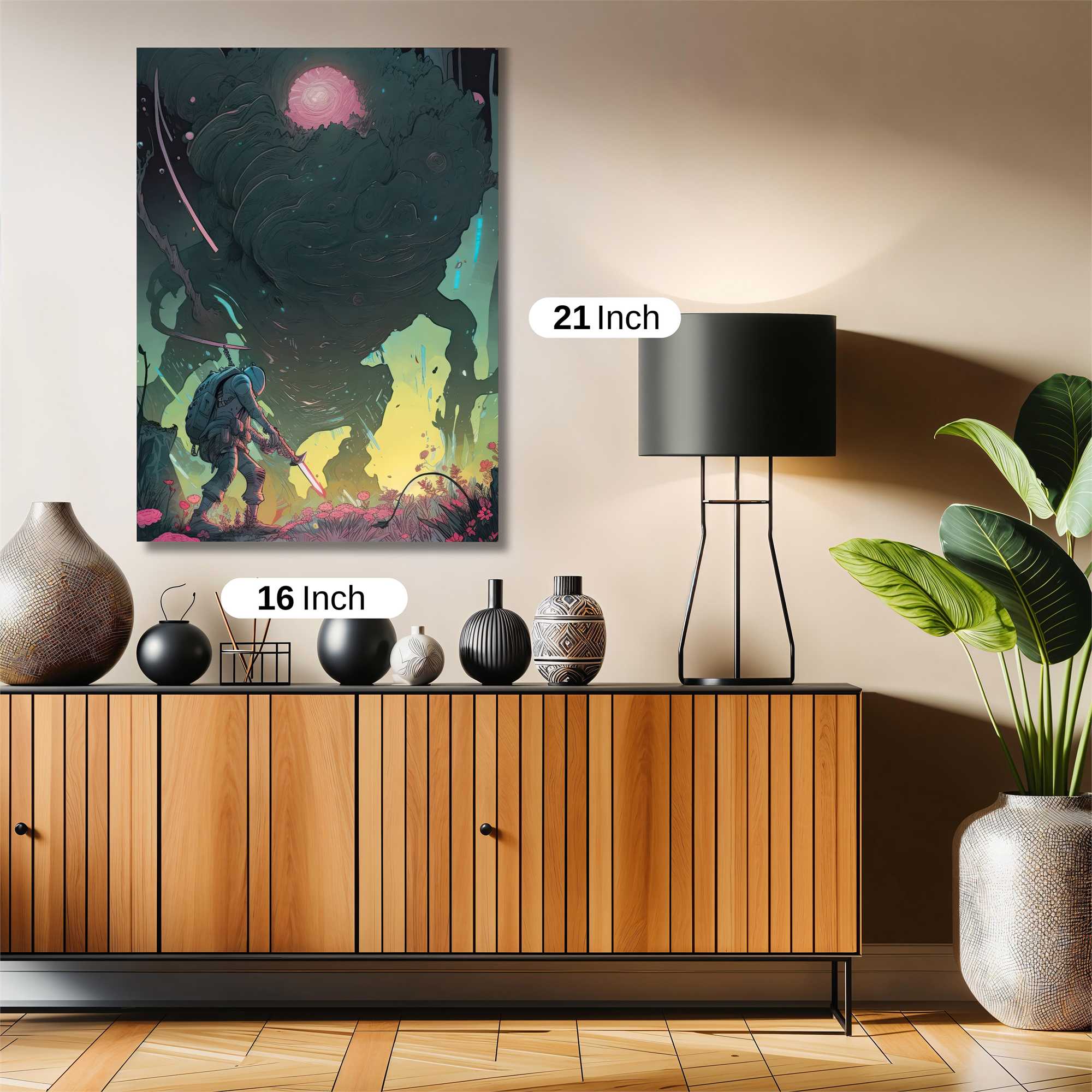 Alien Enigma Safe Wall Magnetic / M