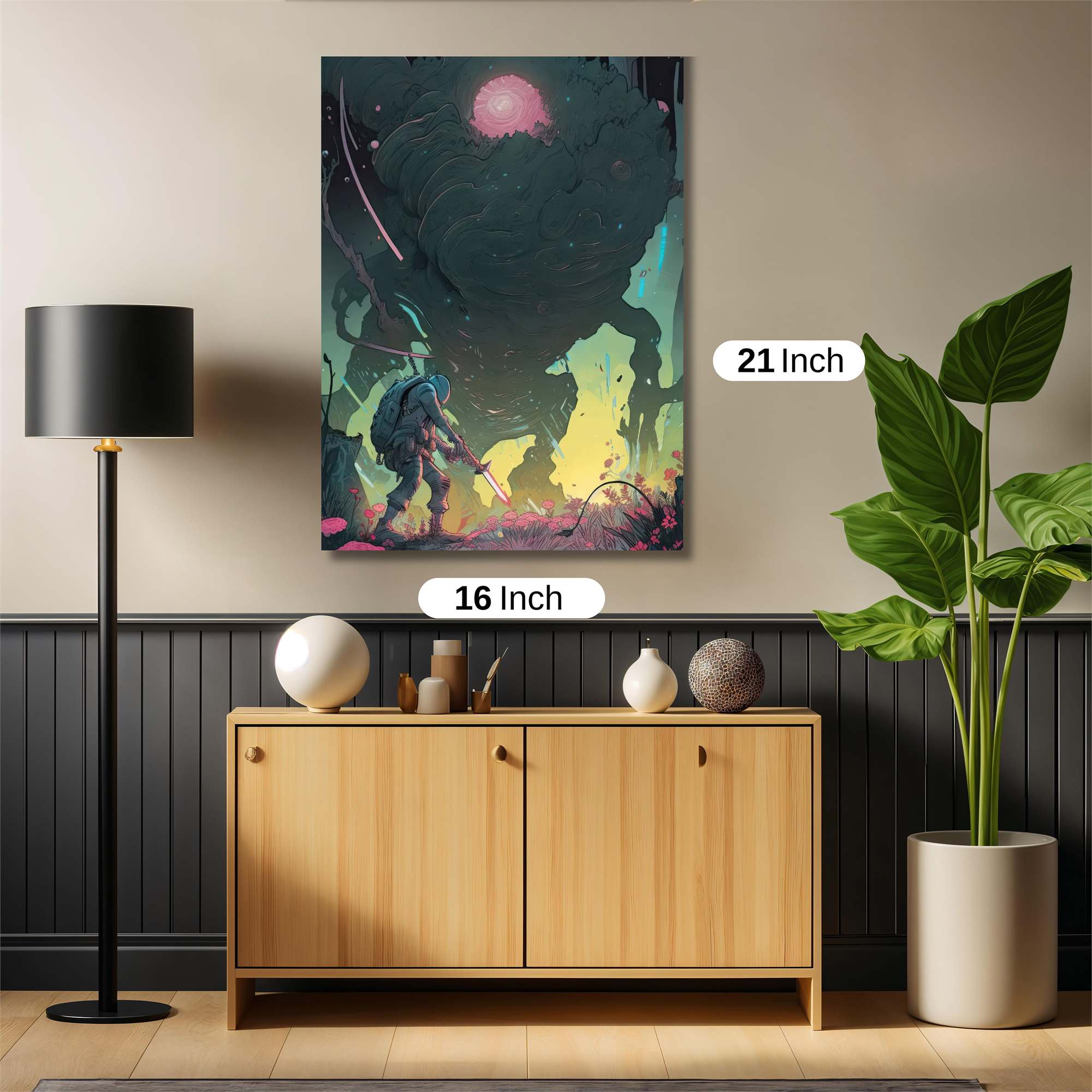Alien Enigma Safe Wall Magnetic / M