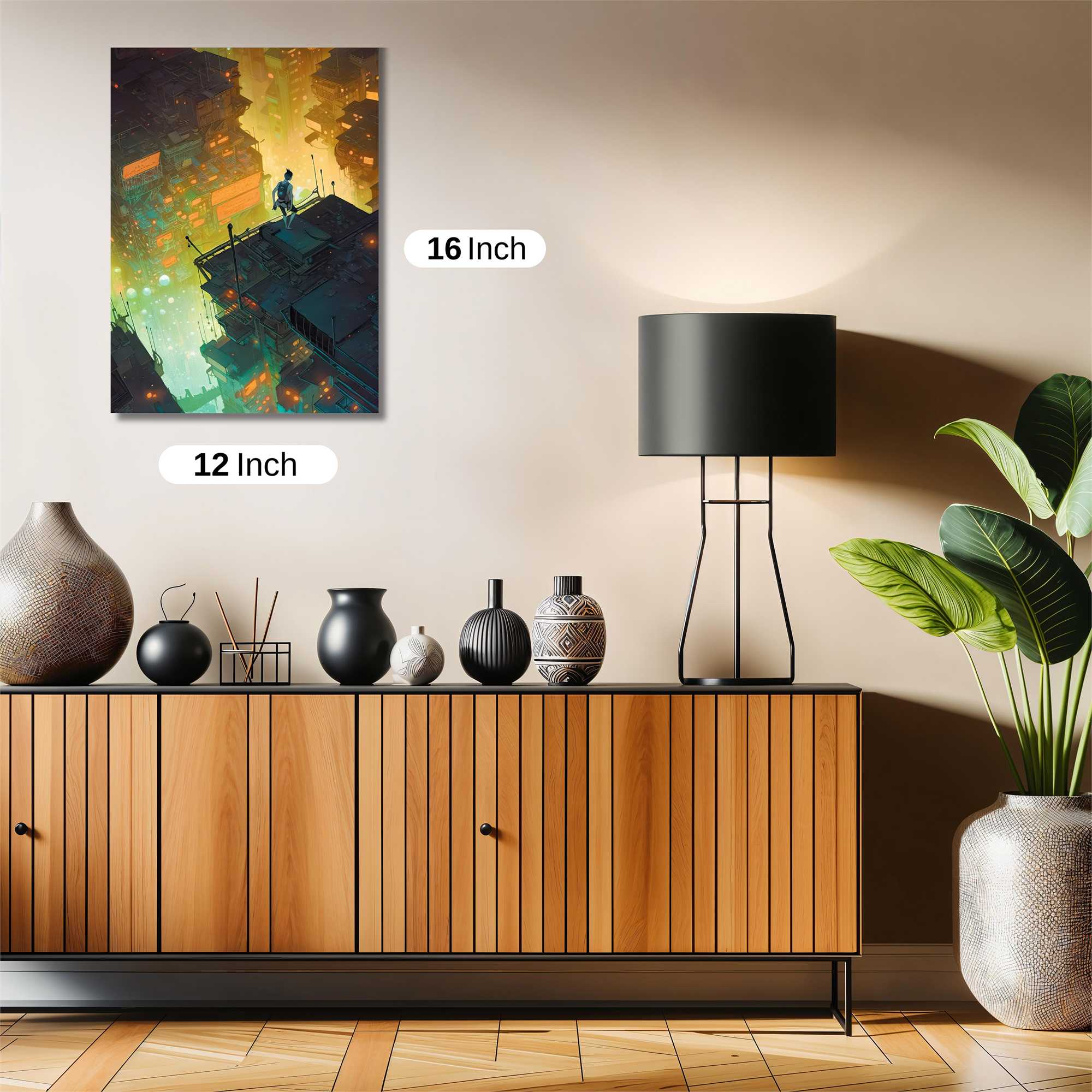 Cyberpunk Leap Safe Wall Magnetic / M