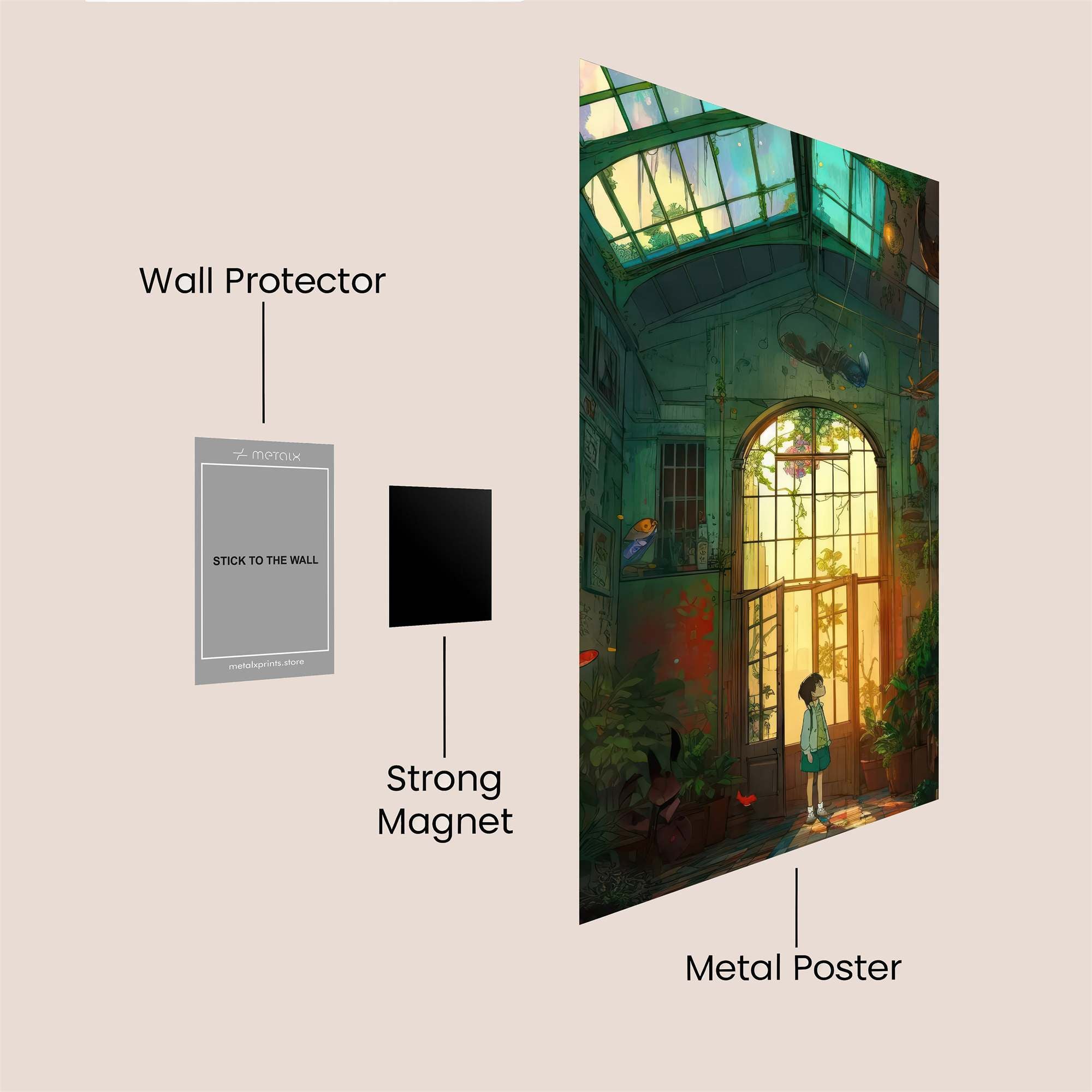Botanical Wonder Safe Wall Magnetic / M