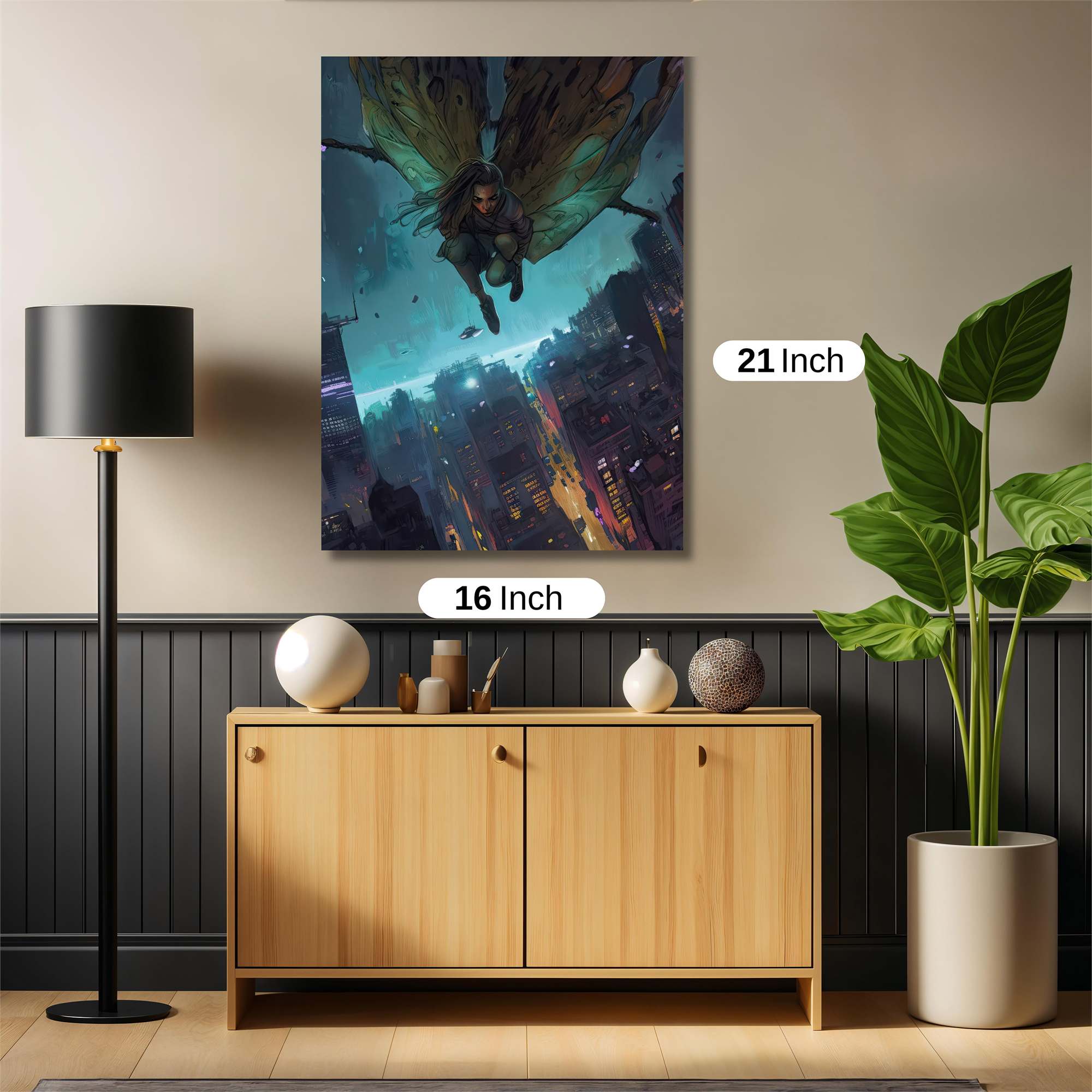 Moth Serenity Safe Wall Magnetic / M