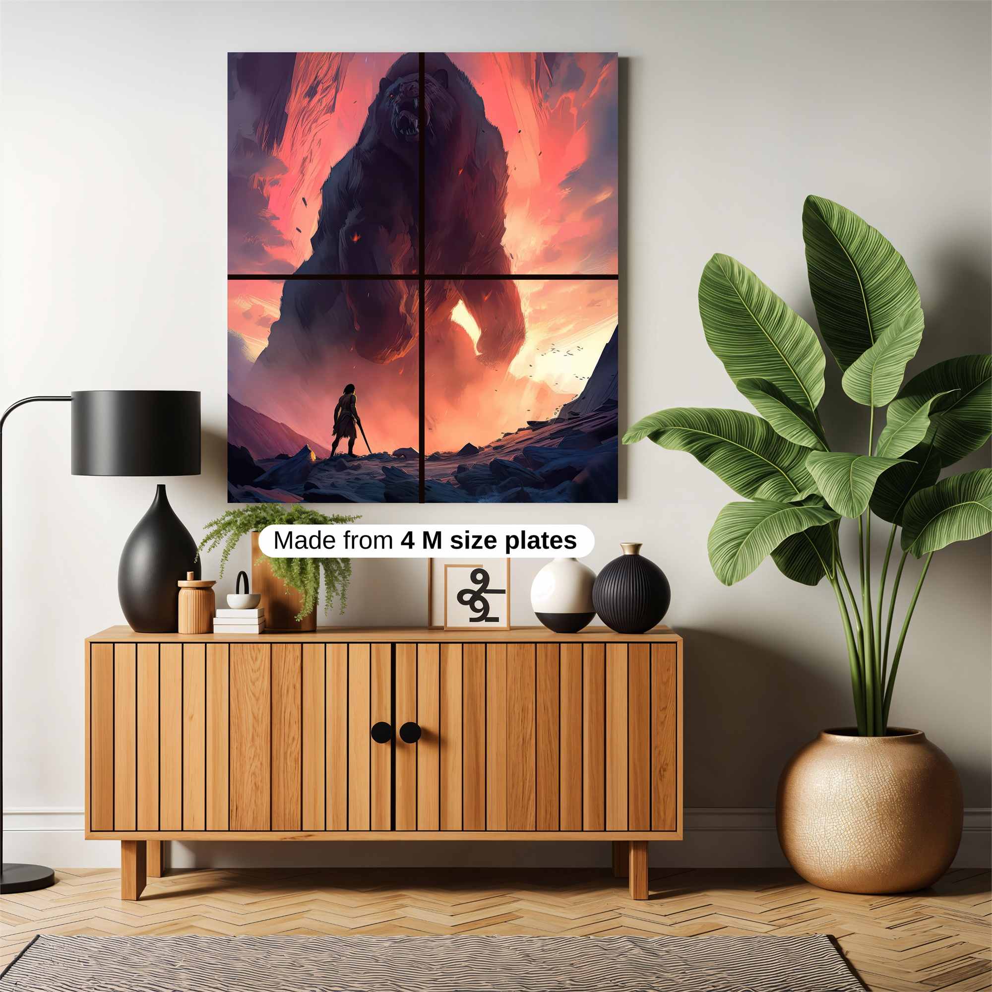 King Menace Safe Wall Magnetic / M