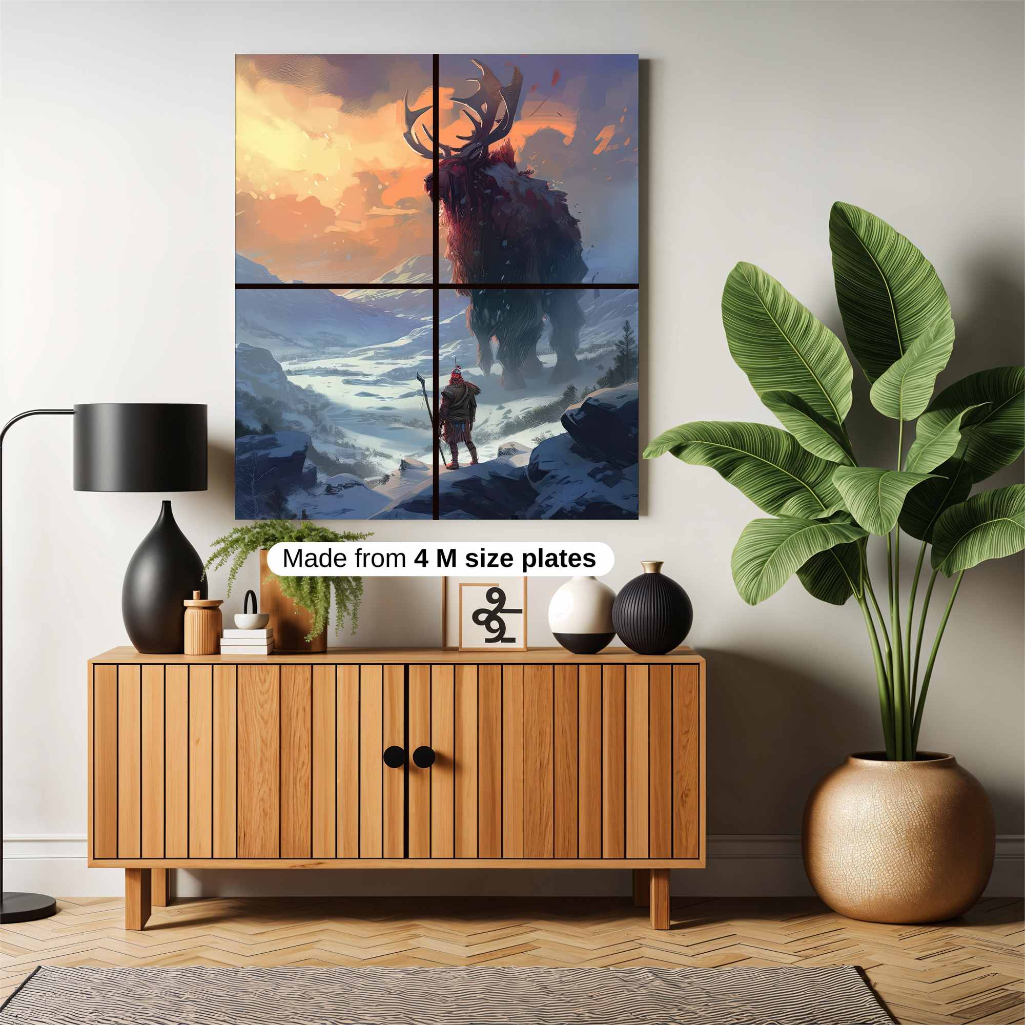 Moose Majestic Safe Wall Magnetic / M