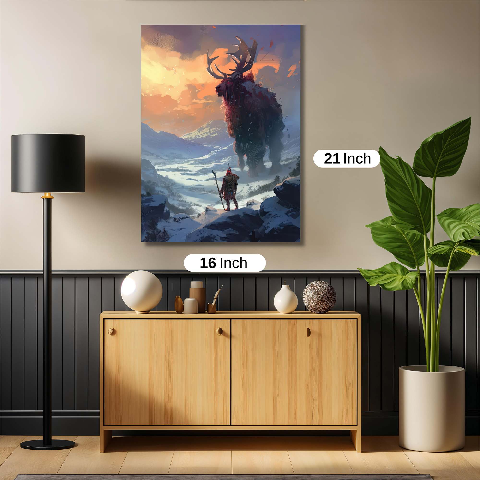 Moose Majestic Safe Wall Magnetic / M