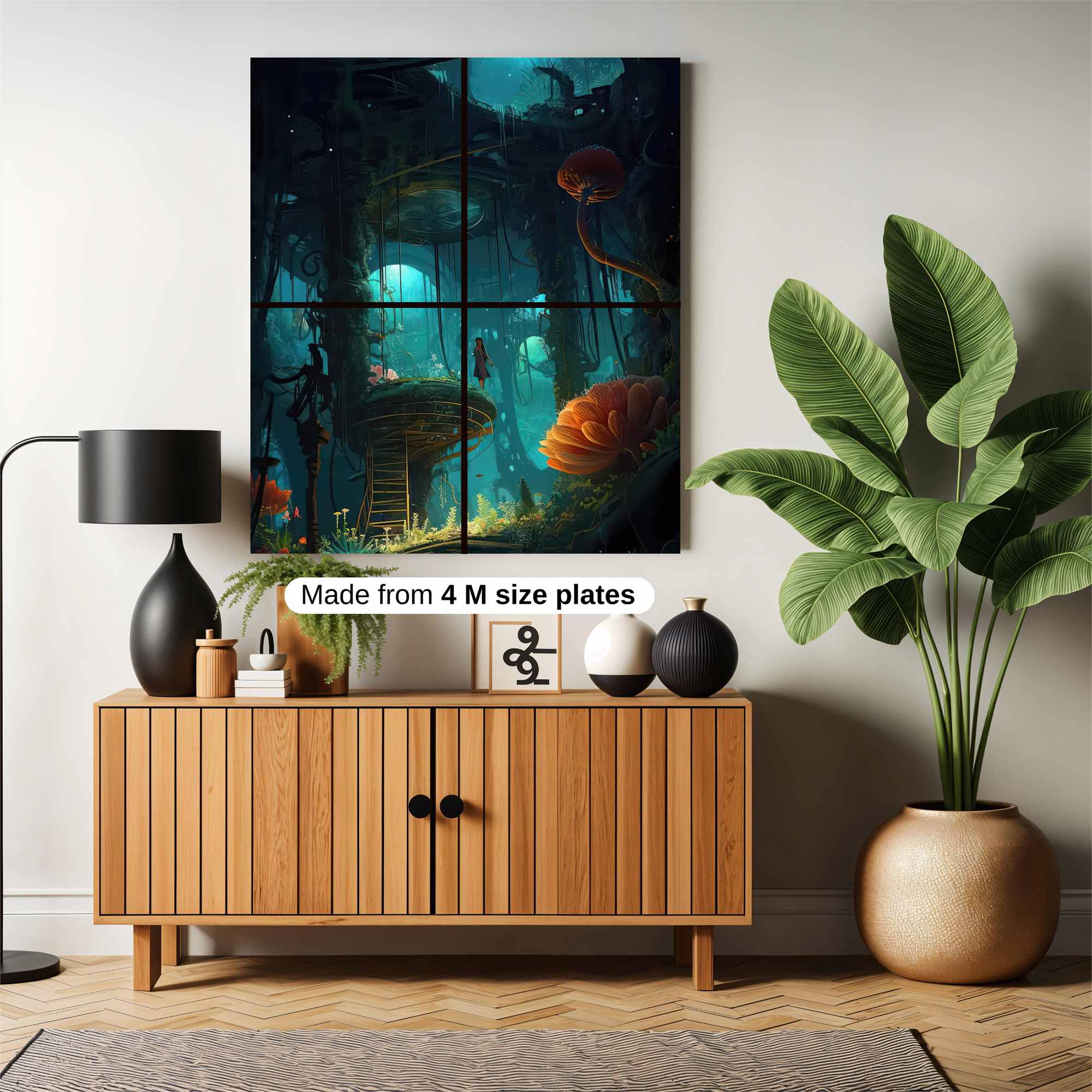 Neon Abyss Safe Wall Magnetic / M