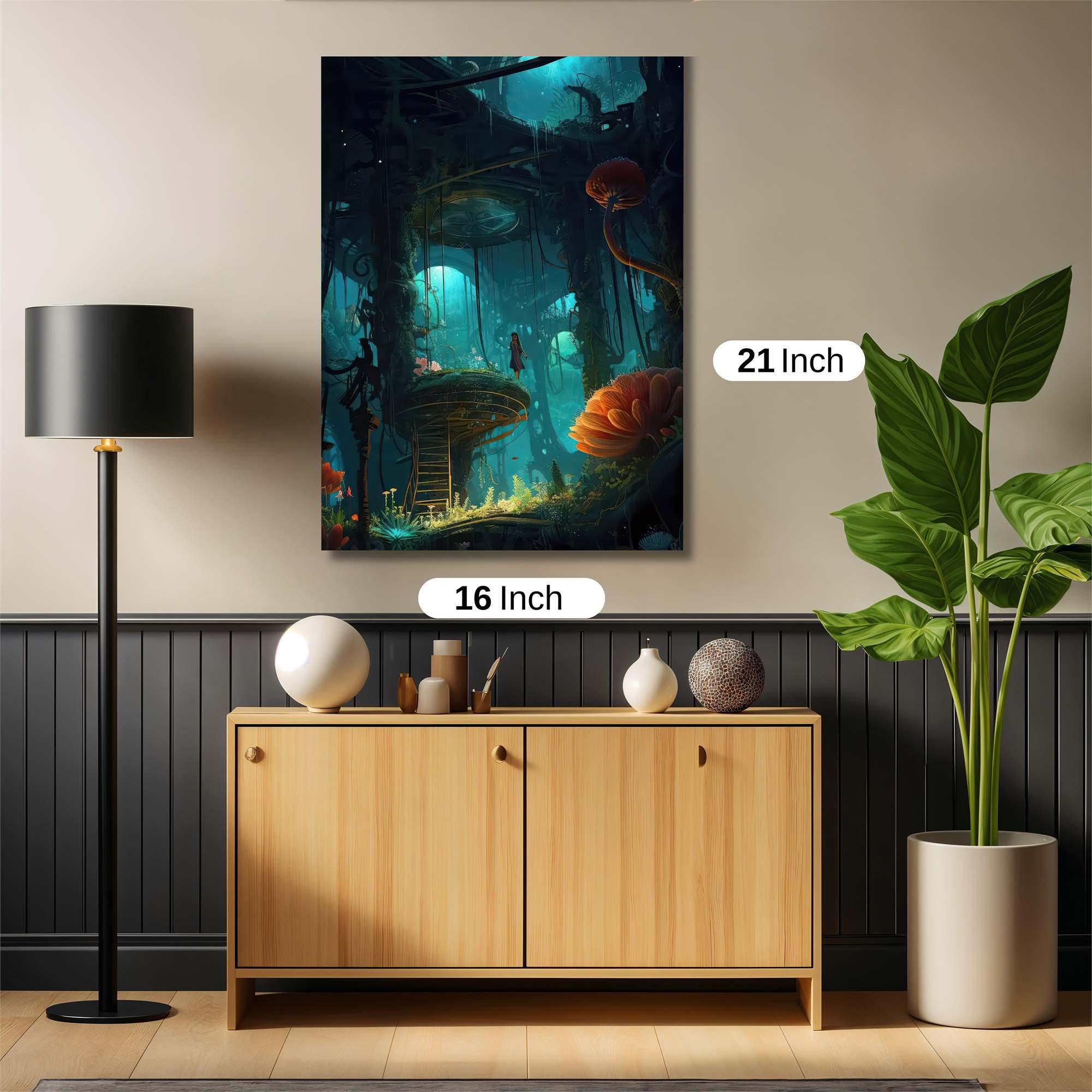 Neon Abyss Safe Wall Magnetic / M