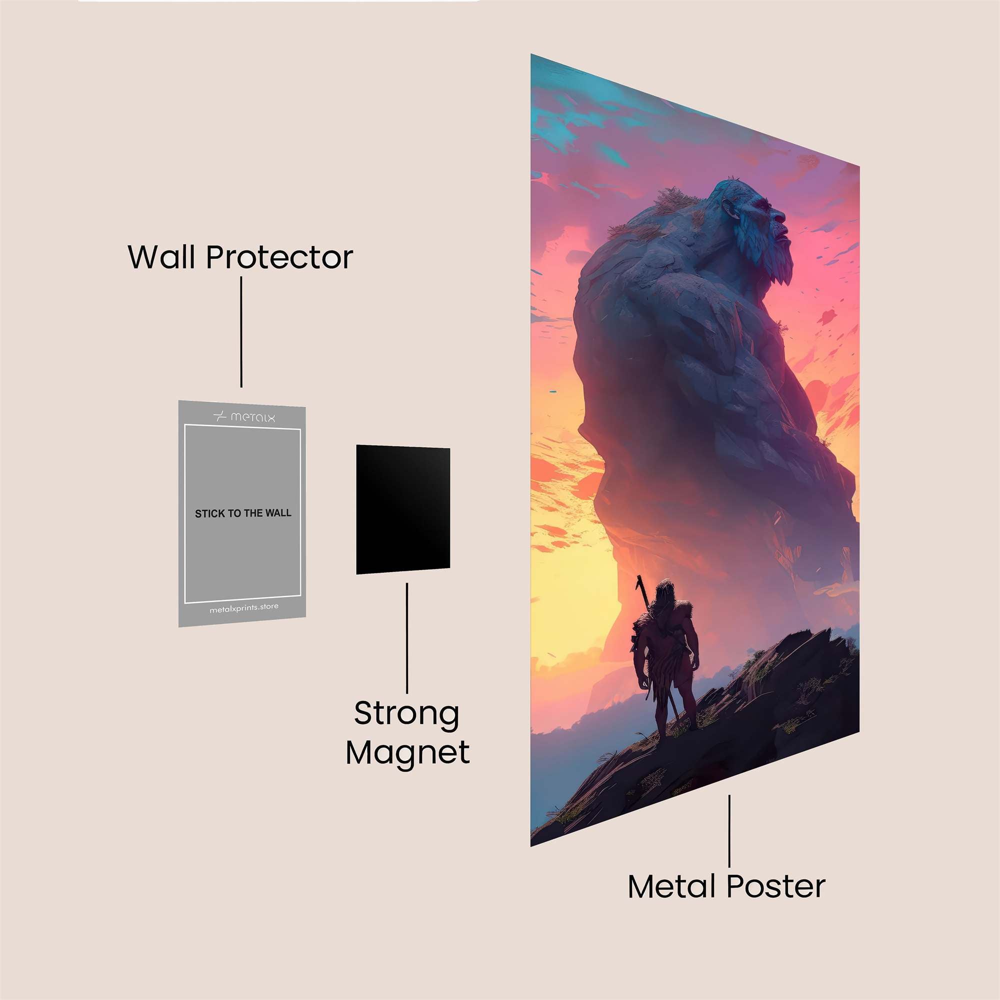Giant Serenity Safe Wall Magnetic / M