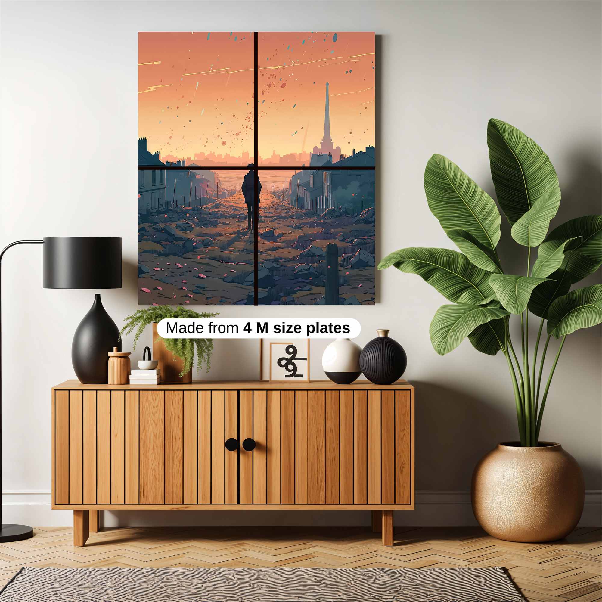 Paris Melancholy Safe Wall Magnetic / M