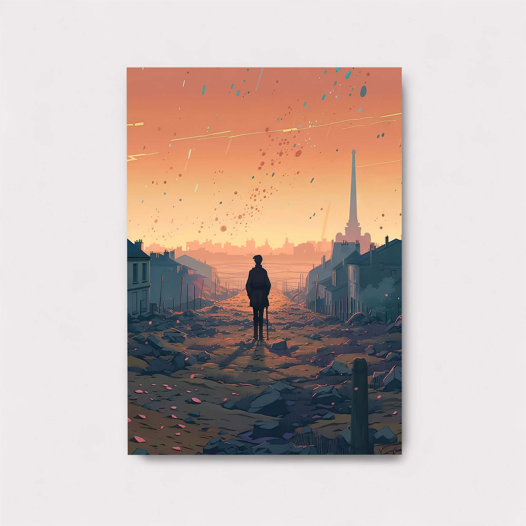 Paris Melancholy Safe Wall Magnetic / M