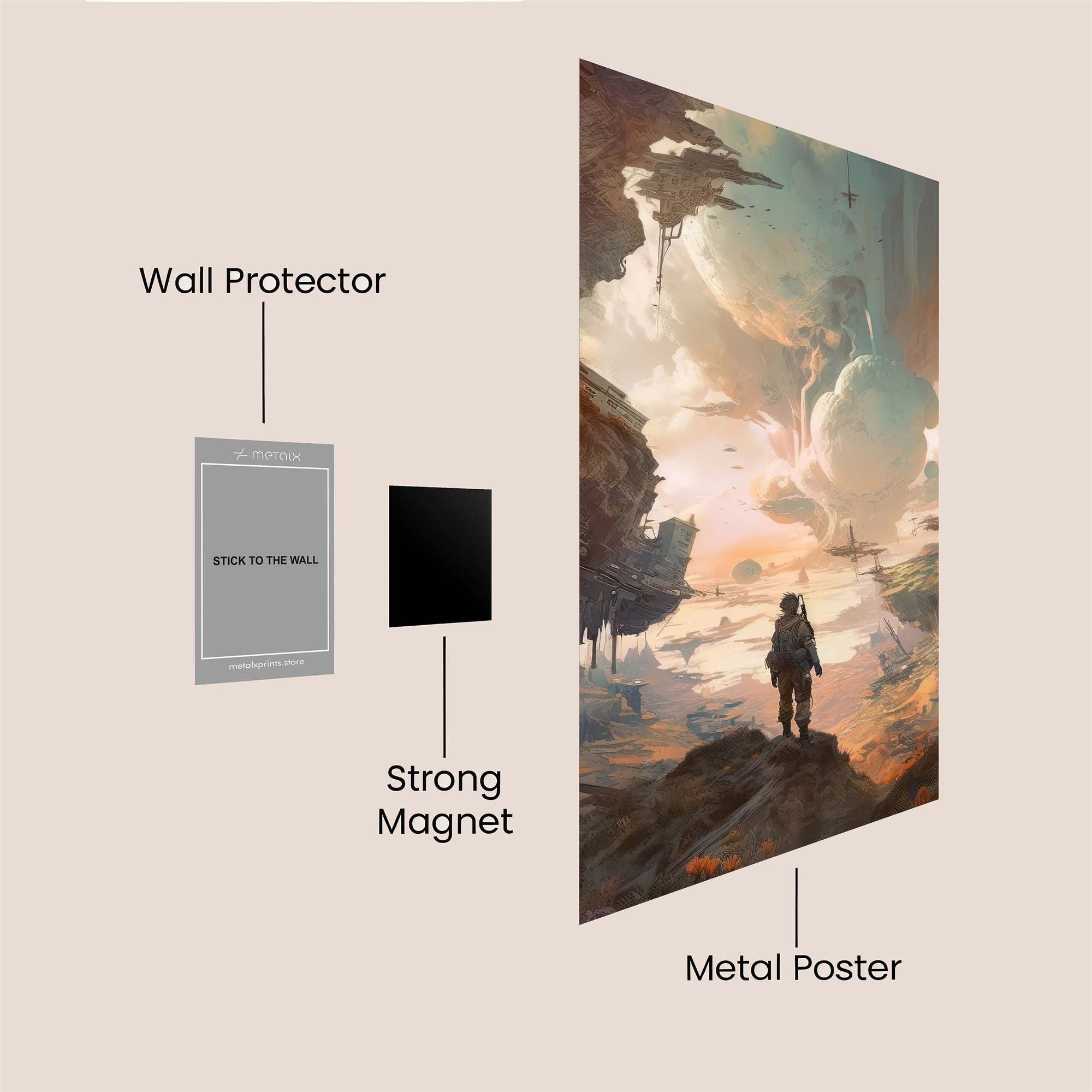 Explorer's Dream Safe Wall Magnetic / M